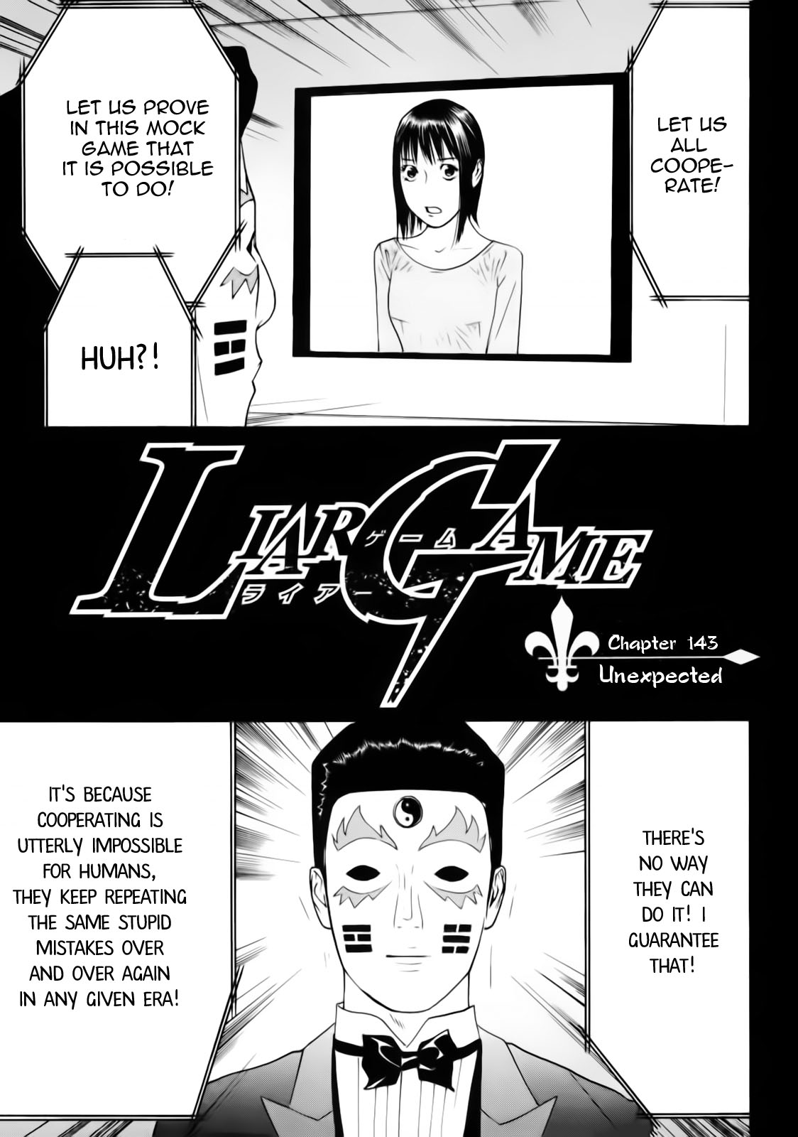 Read Liar Game ENGLISH Manga Online