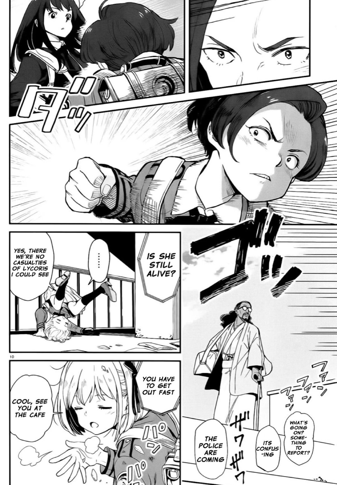 Read Lycoris Recoil ENGLISH Manga Online