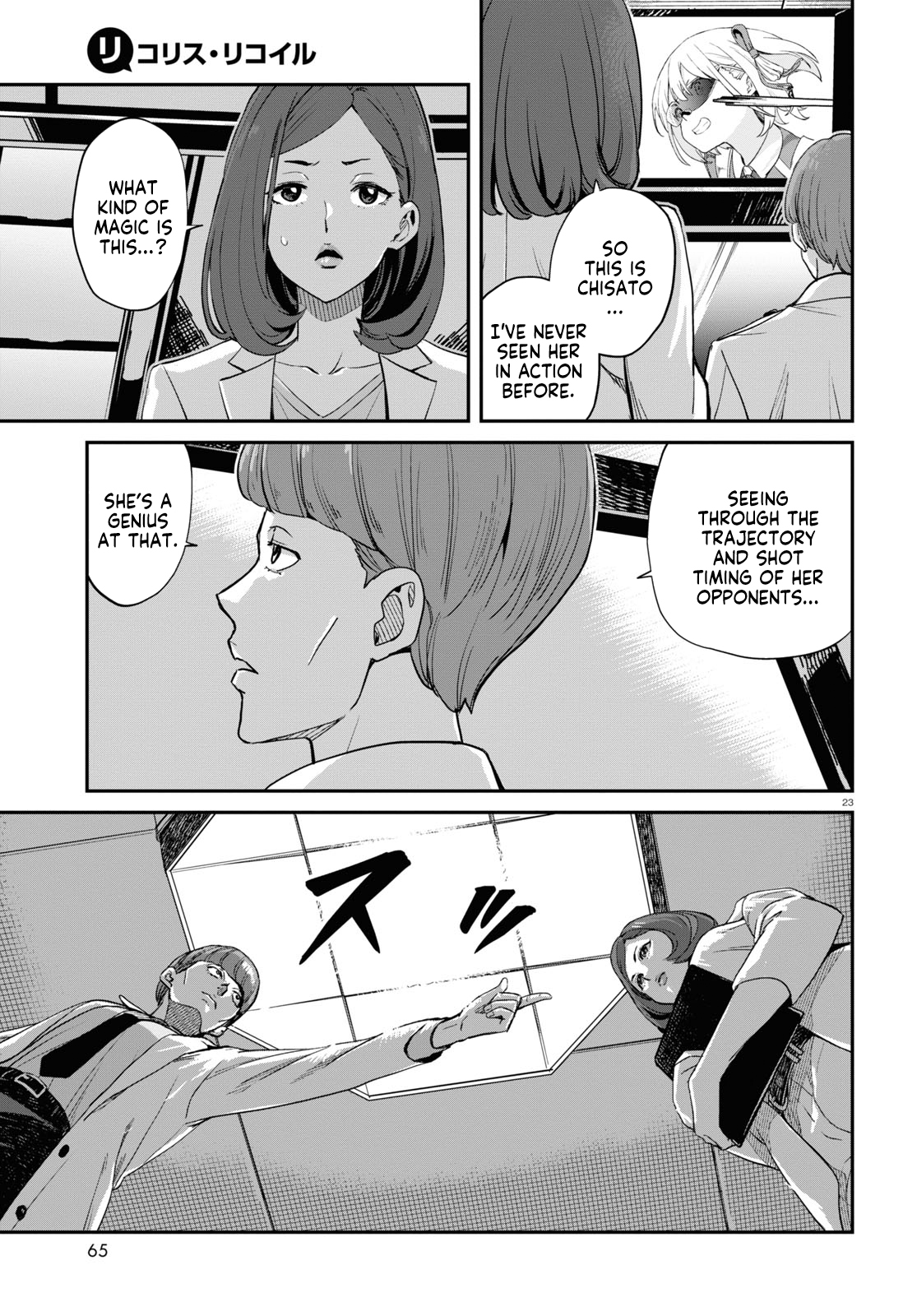 Read Lycoris Recoil ENGLISH Manga Online