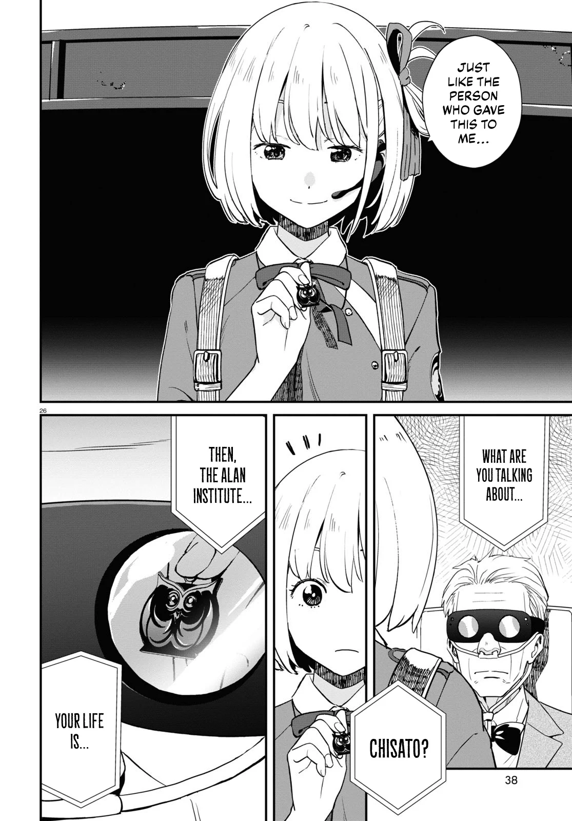 Read Lycoris Recoil ENGLISH Manga Online