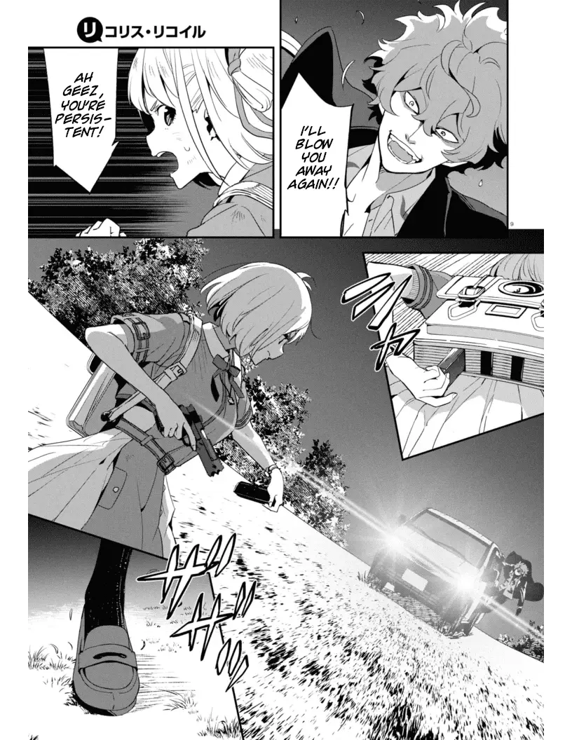 Read Lycoris Recoil ENGLISH Manga Online