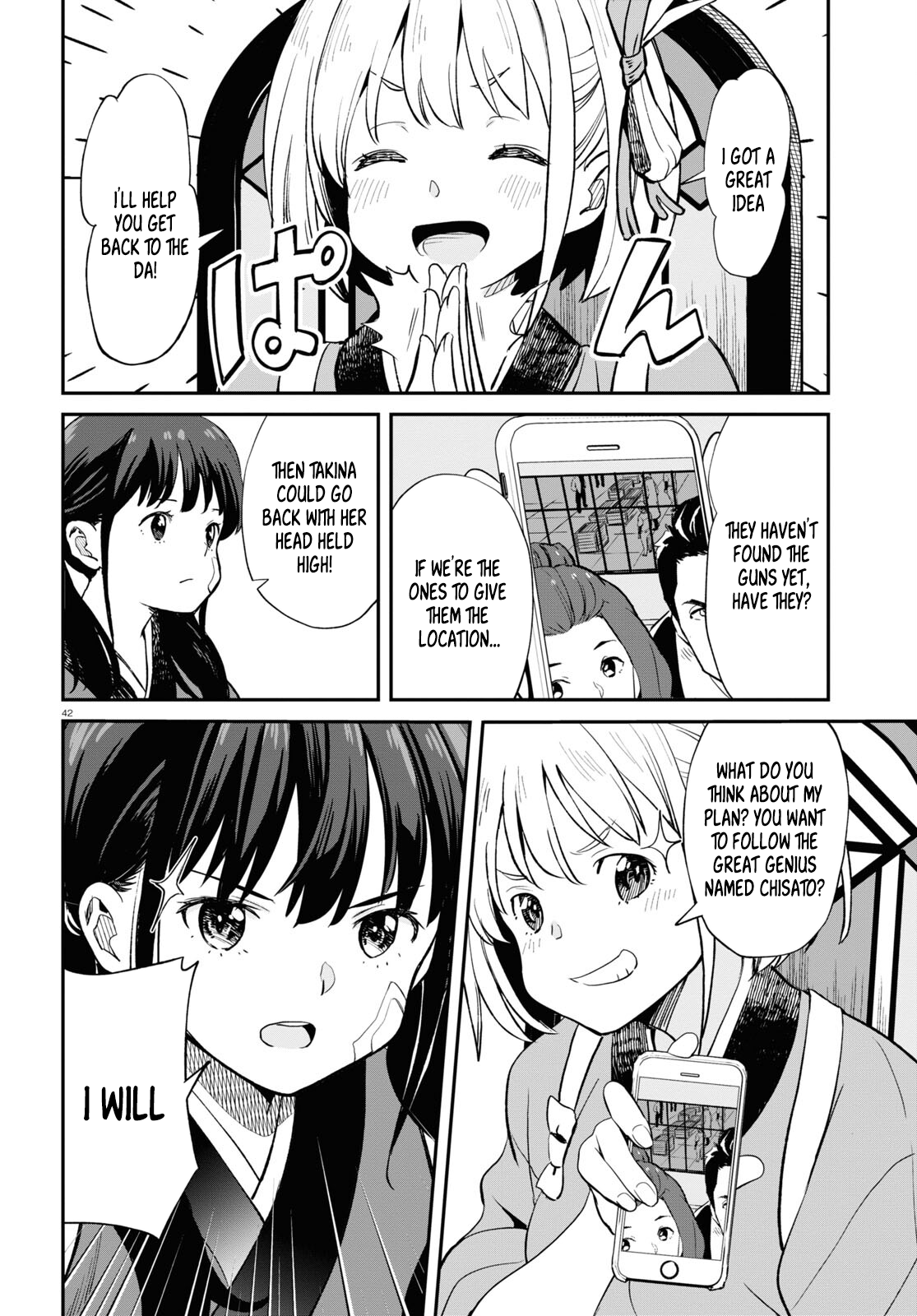 Read Lycoris Recoil ENGLISH Manga Online