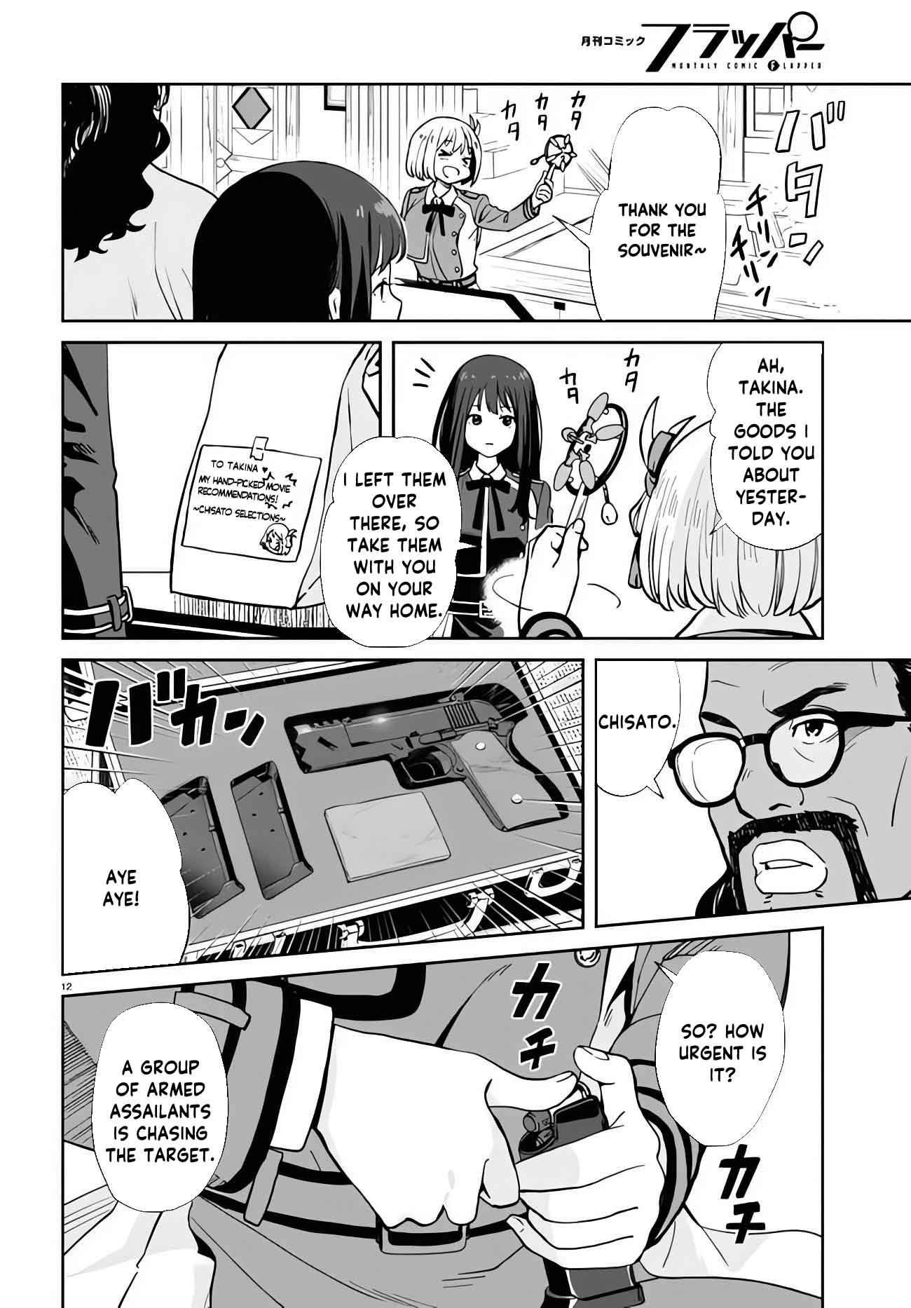 Read Lycoris Recoil ENGLISH Manga Online