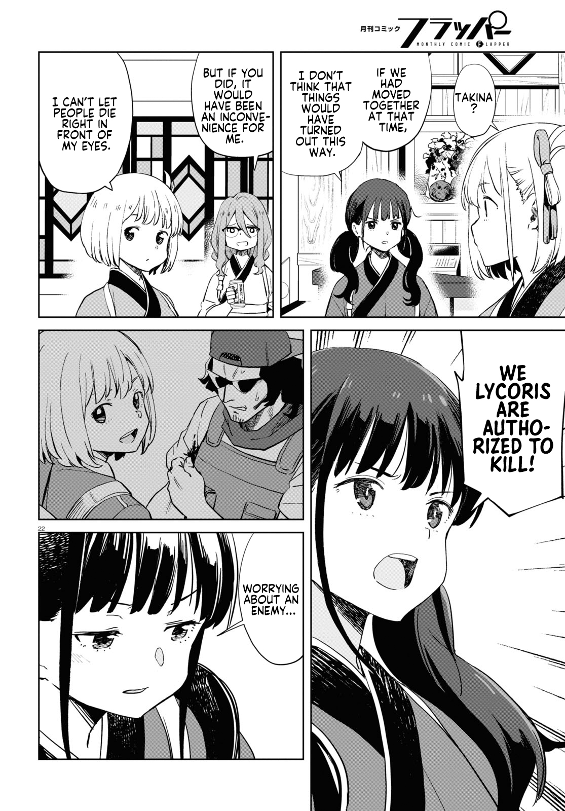 Read Lycoris Recoil ENGLISH Manga Online