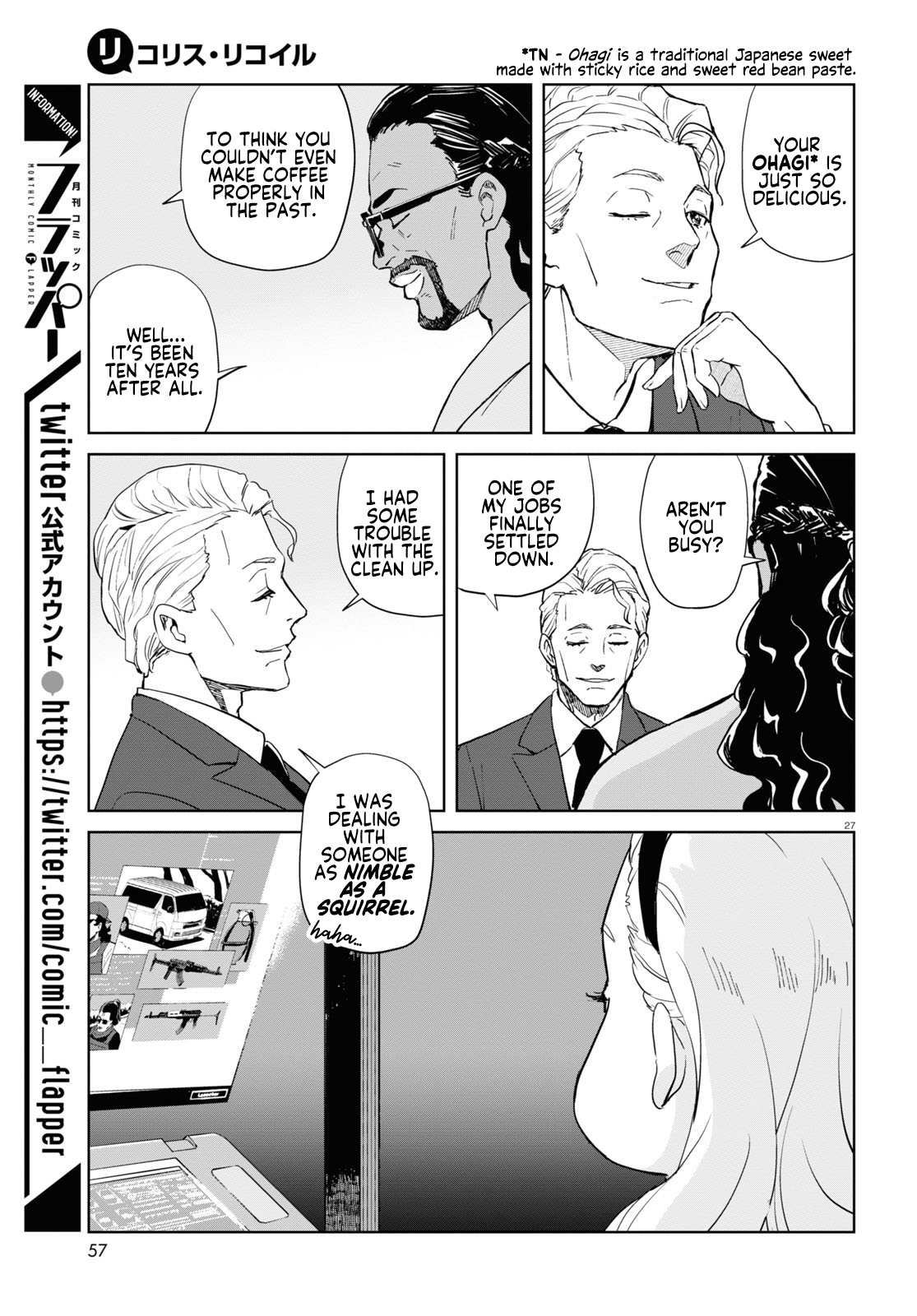 Read Lycoris Recoil ENGLISH Manga Online