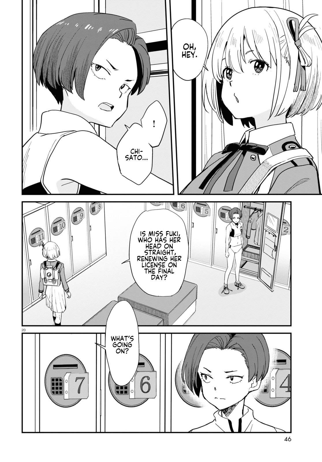 Read Lycoris Recoil ENGLISH Manga Online