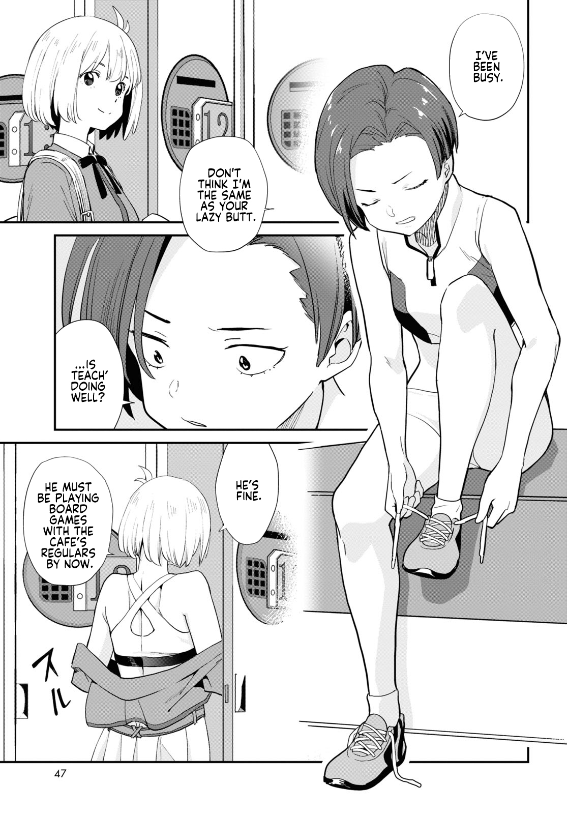 Read Lycoris Recoil ENGLISH Manga Online