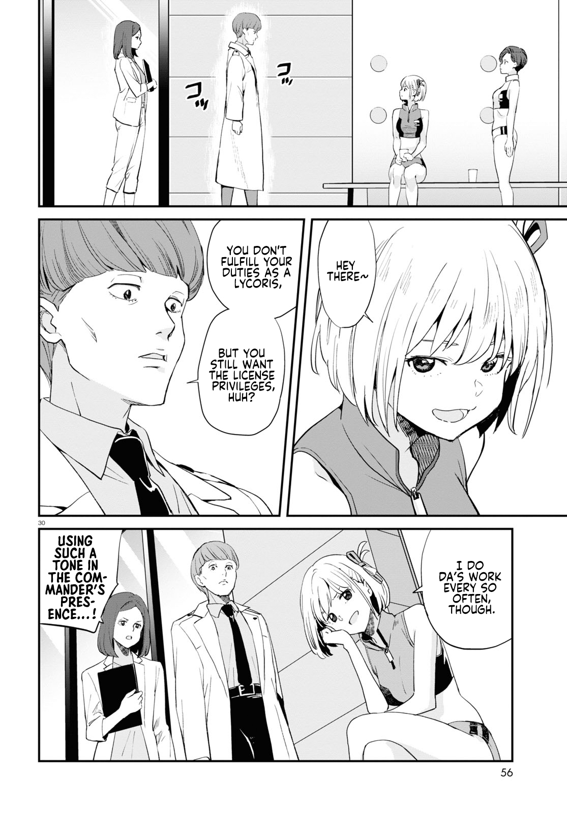 Read Lycoris Recoil ENGLISH Manga Online