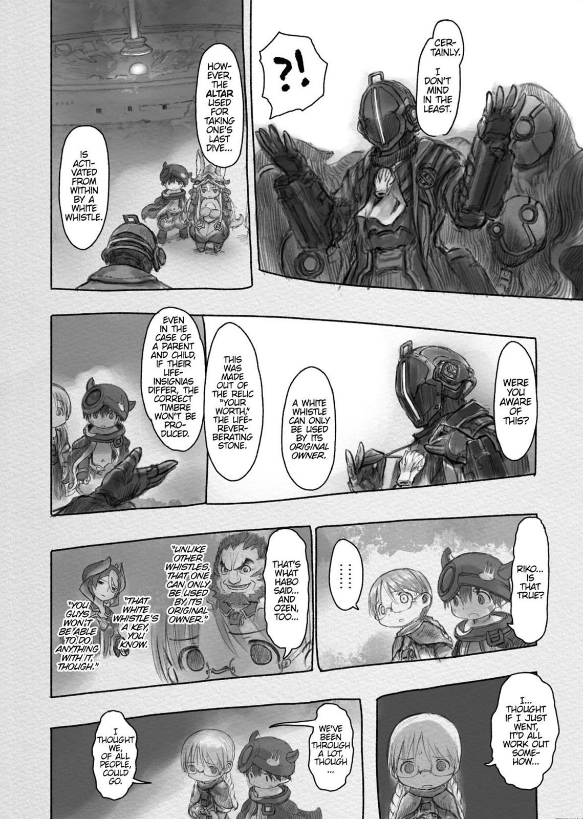 Read Made in Abyss ENGLISH Manga Online