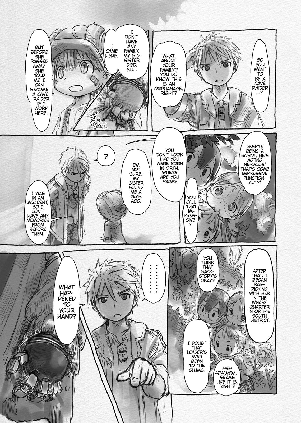 Read Made in Abyss ENGLISH Manga Online