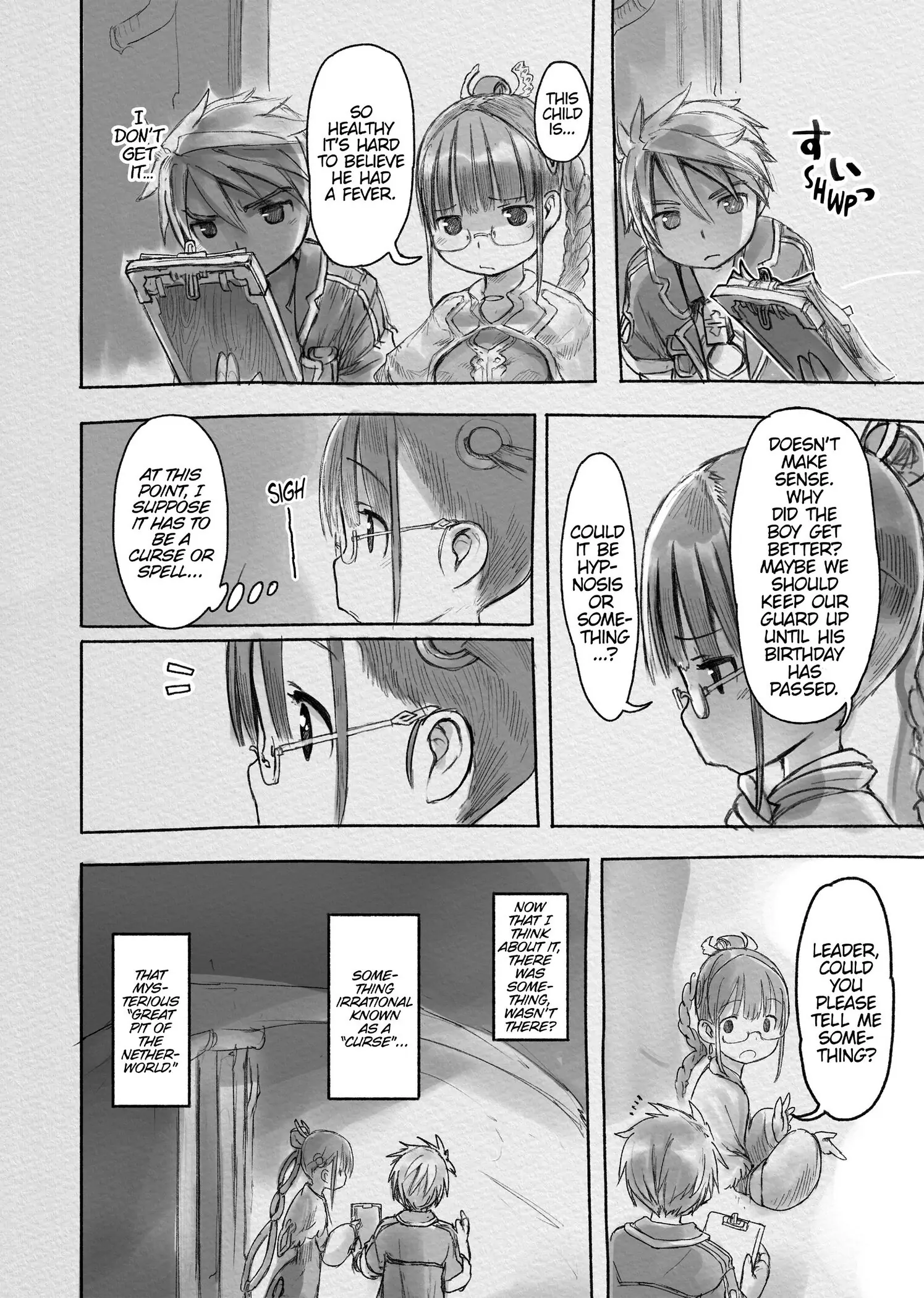 Read Made in Abyss ENGLISH Manga Online