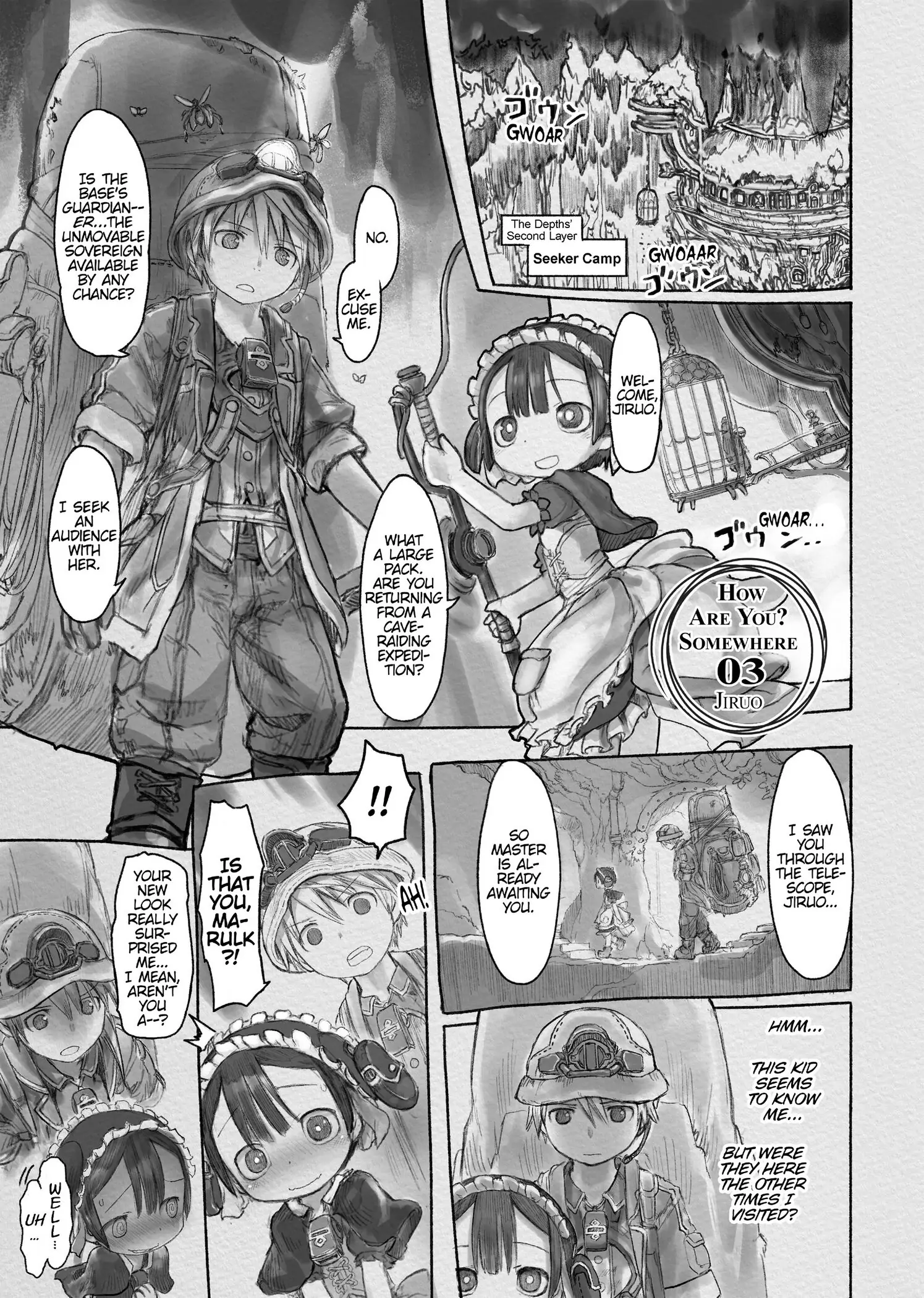 Read Made in Abyss ENGLISH Manga Online