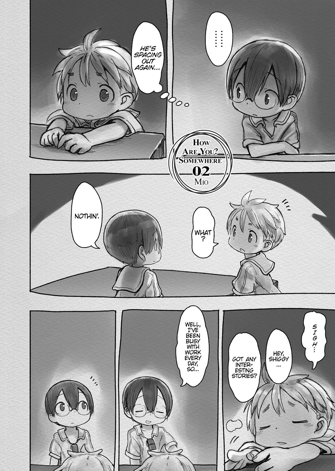 Read Made in Abyss ENGLISH Manga Online