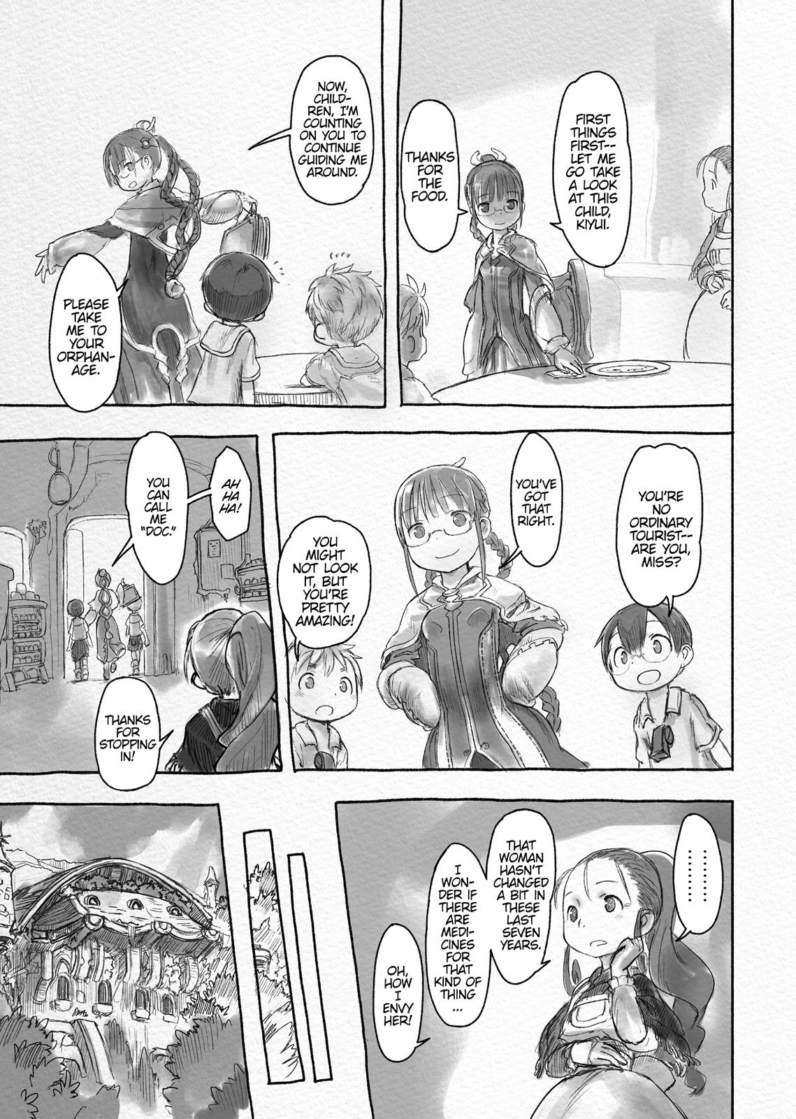 Read Made in Abyss ENGLISH Manga Online