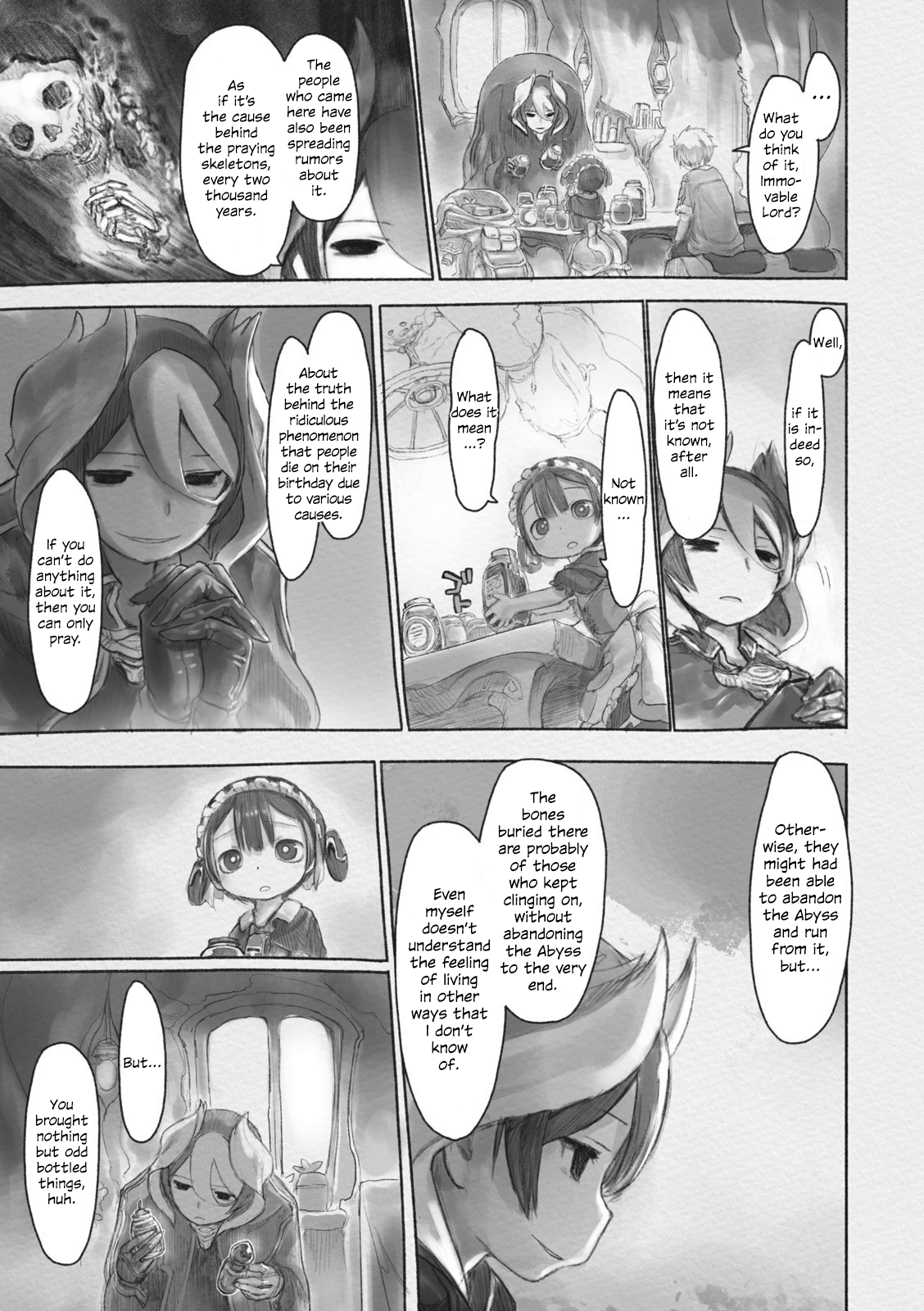 Read Made in Abyss ENGLISH Manga Online