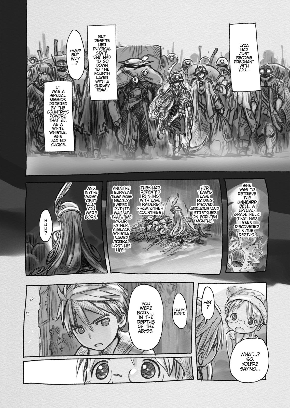 Read Made in Abyss ENGLISH Manga Online