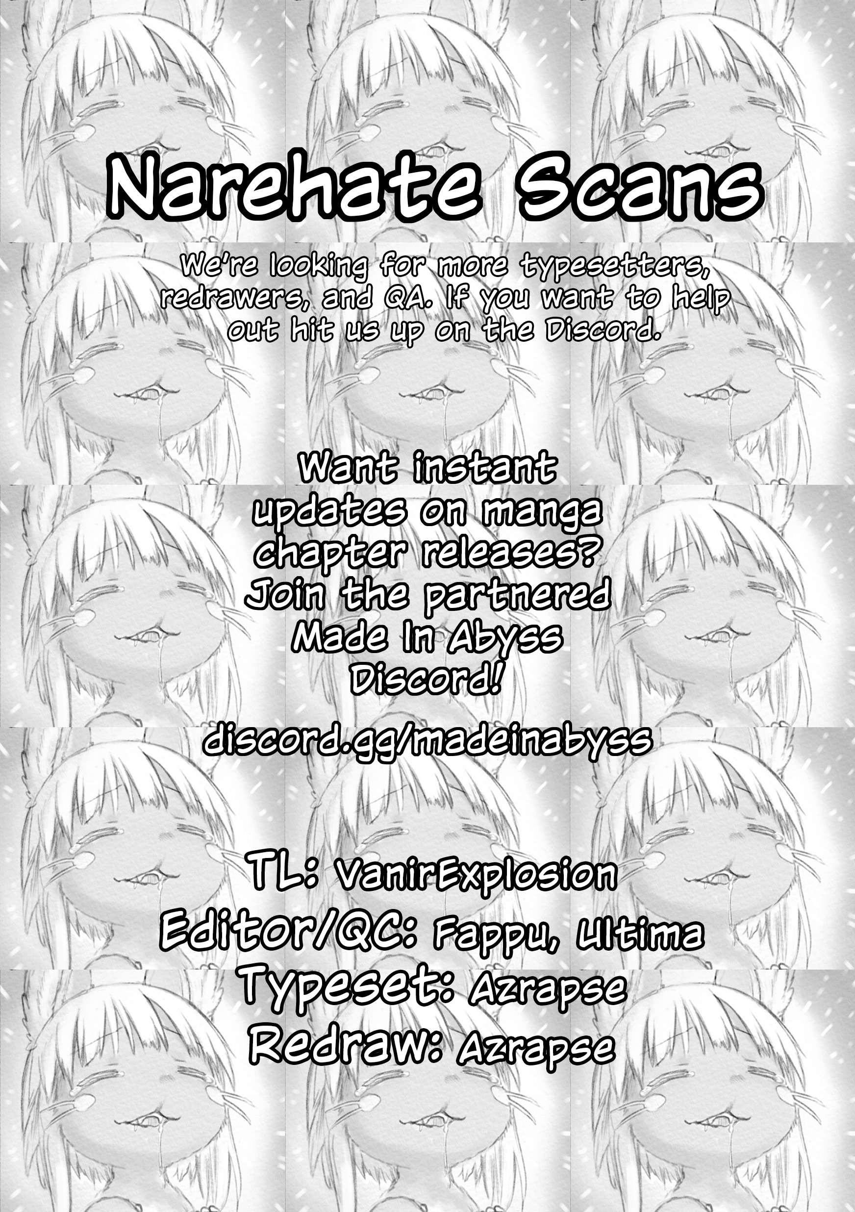 Read Made in Abyss ENGLISH Manga Online