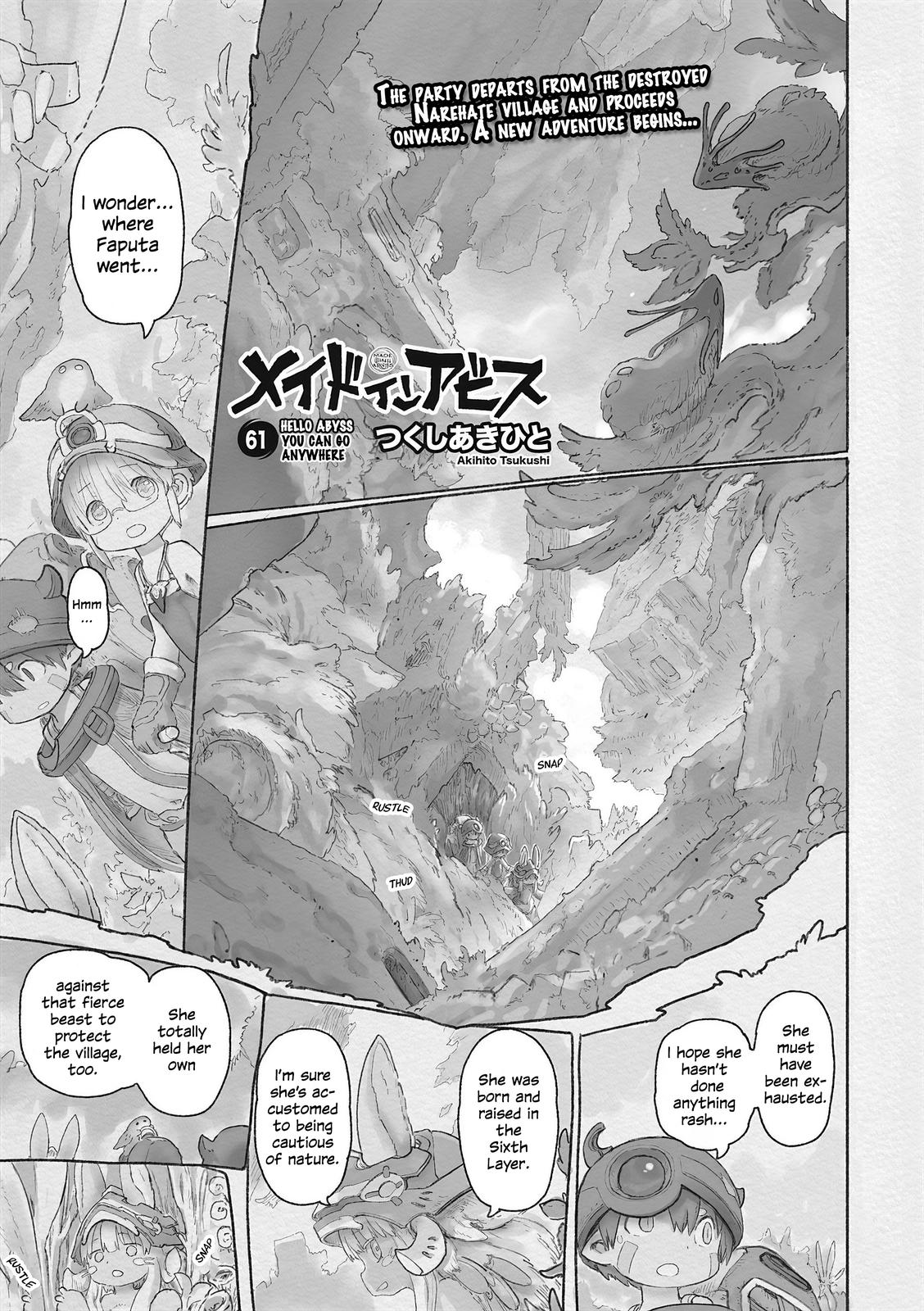 Read Made in Abyss ENGLISH Manga Online