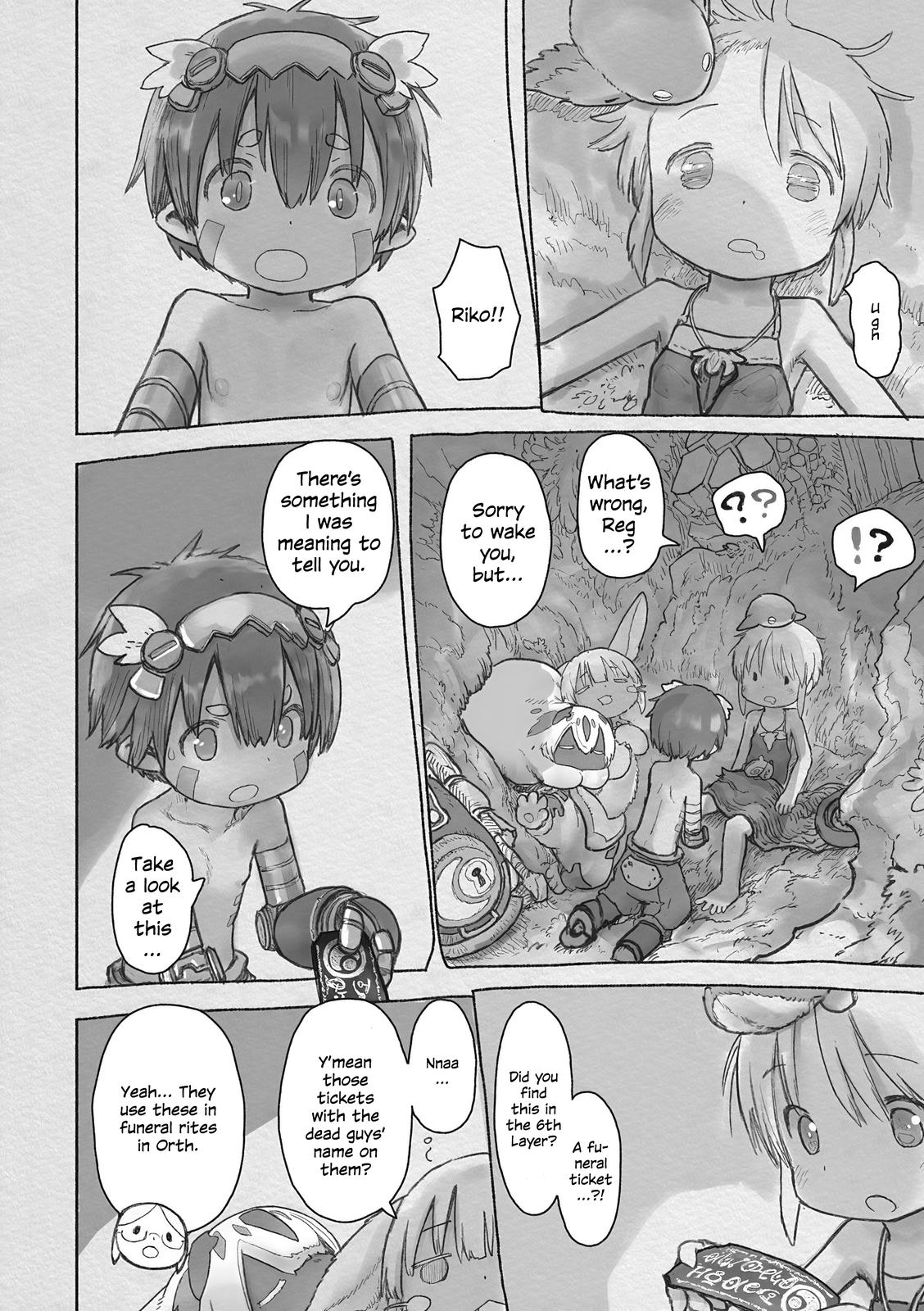Read Made in Abyss ENGLISH Manga Online