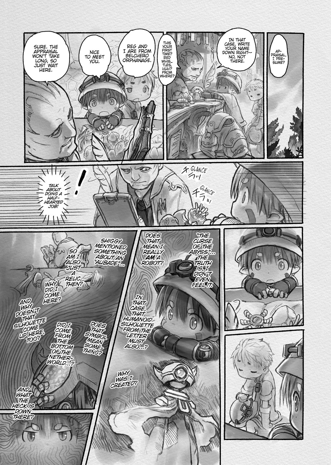 Read Made in Abyss ENGLISH Manga Online
