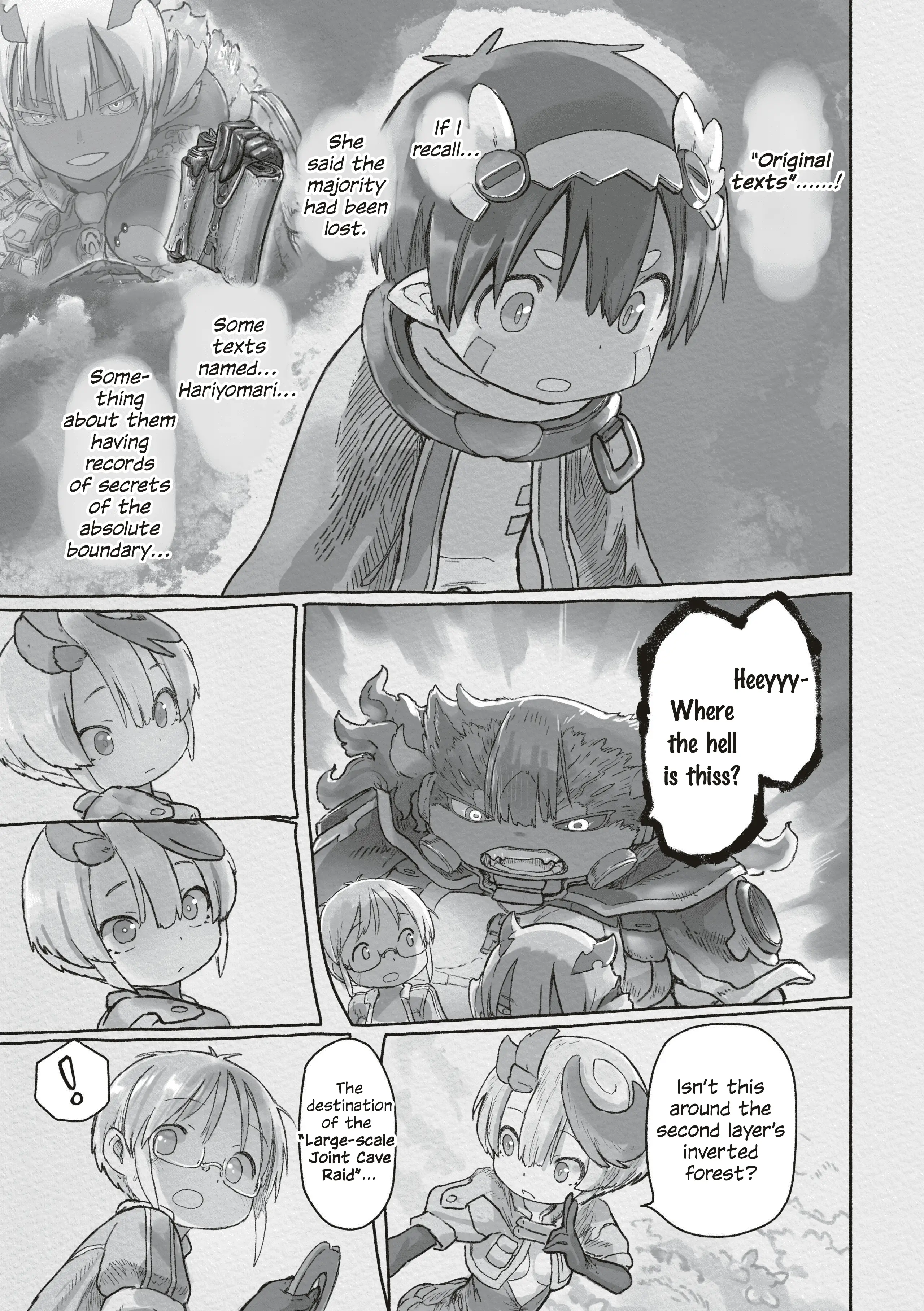 Read Made in Abyss ENGLISH Manga Online