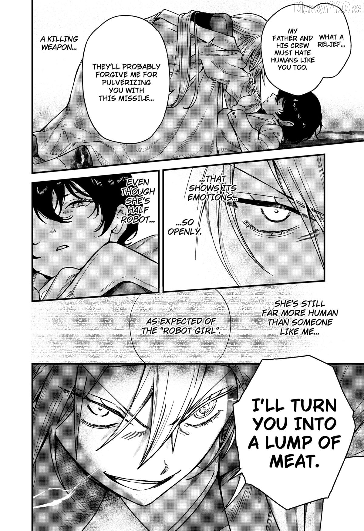 Read Manaka the Human and the Slaughter Robot ENGLISH Manga Online