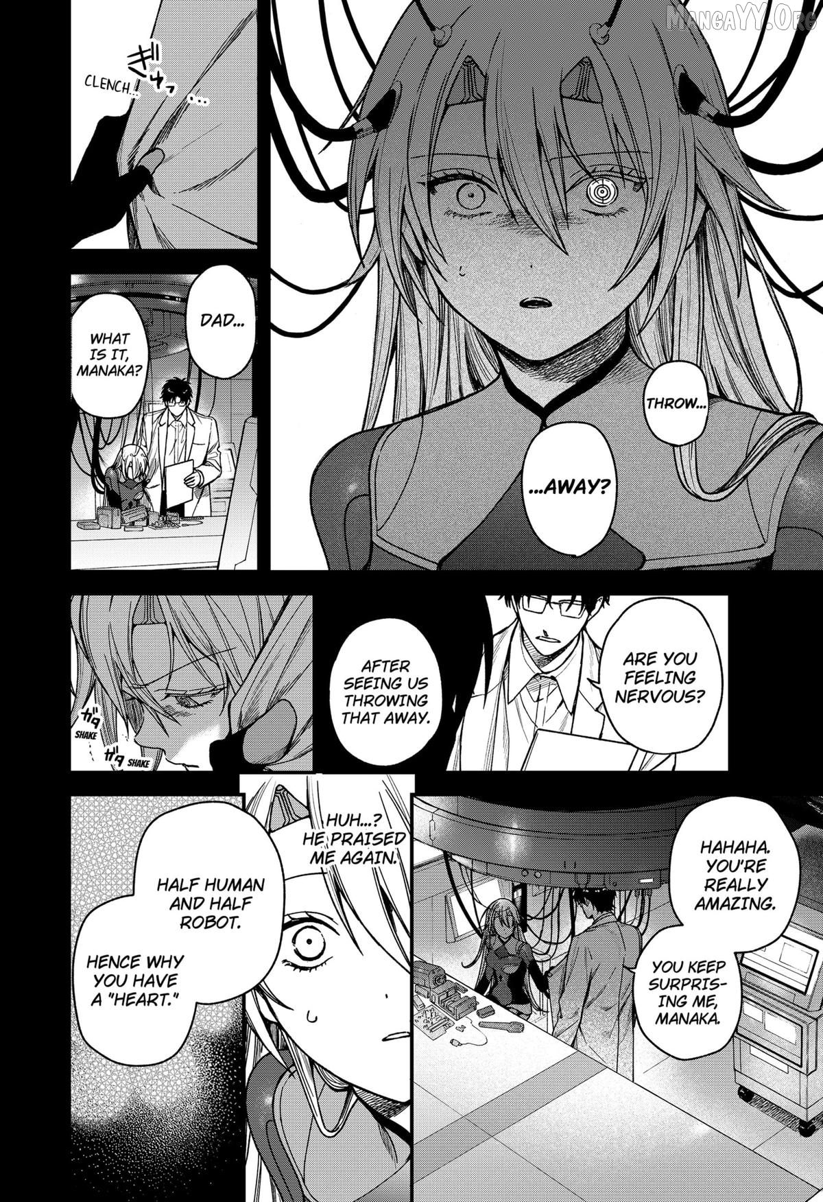 Read Manaka the Human and the Slaughter Robot ENGLISH Manga Online