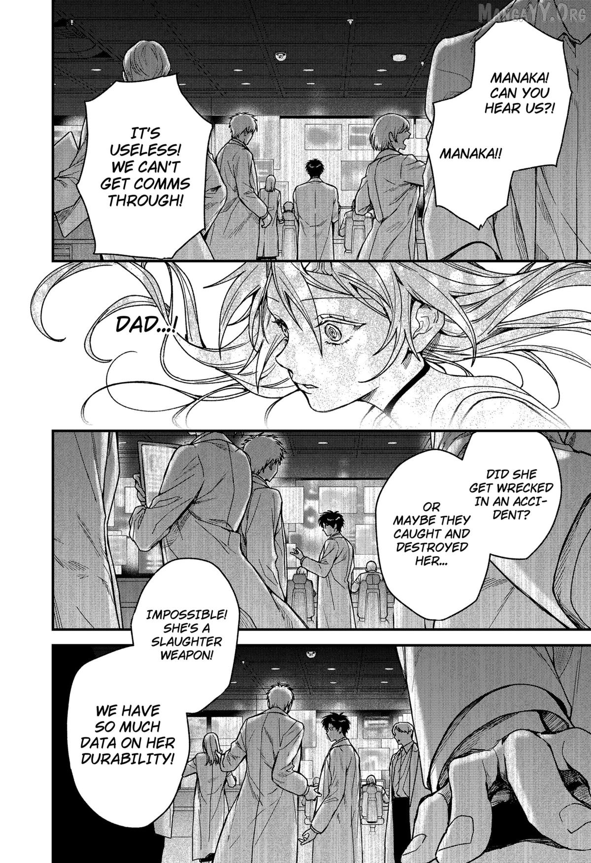 Read Manaka the Human and the Slaughter Robot ENGLISH Manga Online