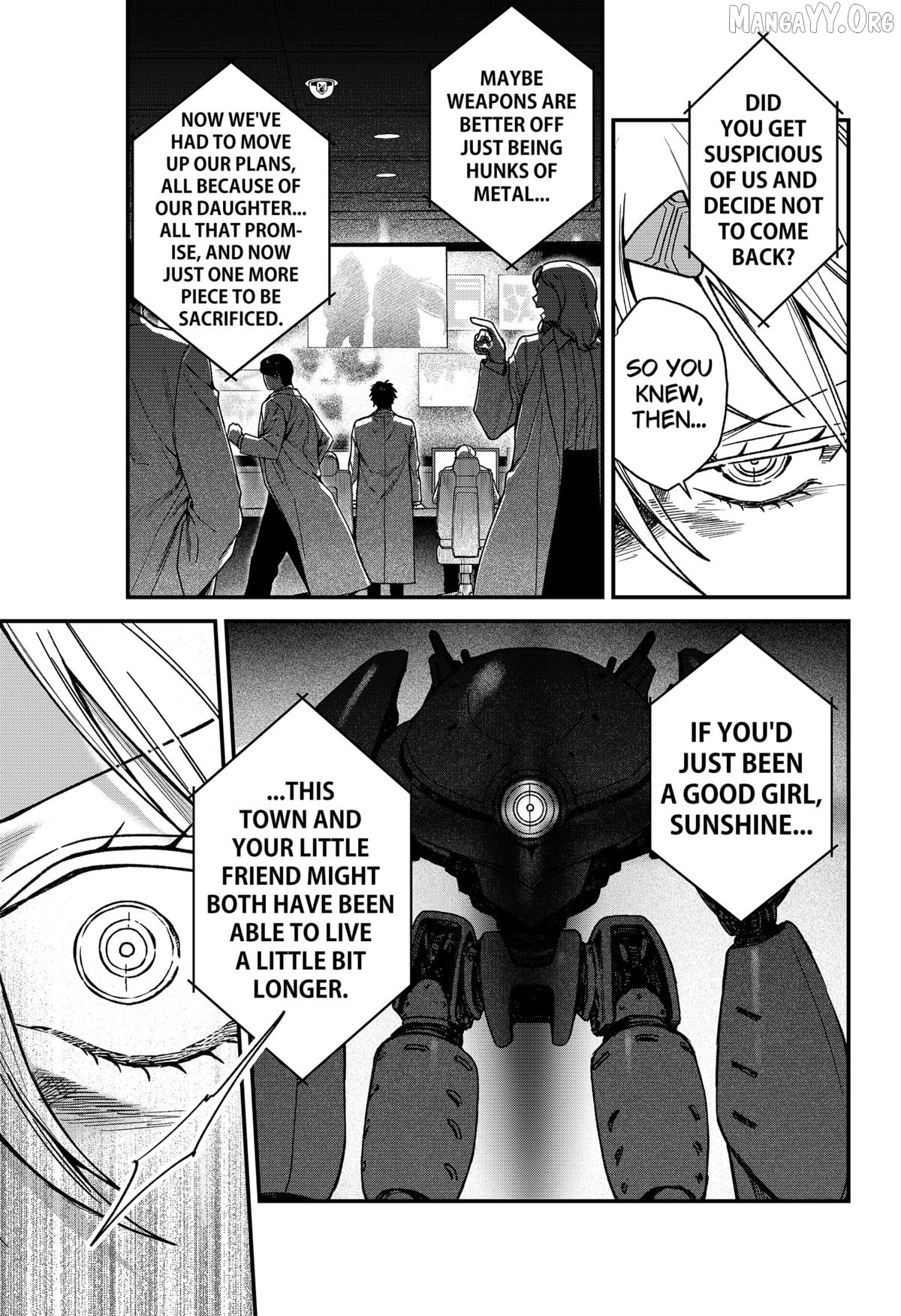Read Manaka the Human and the Slaughter Robot ENGLISH Manga Online