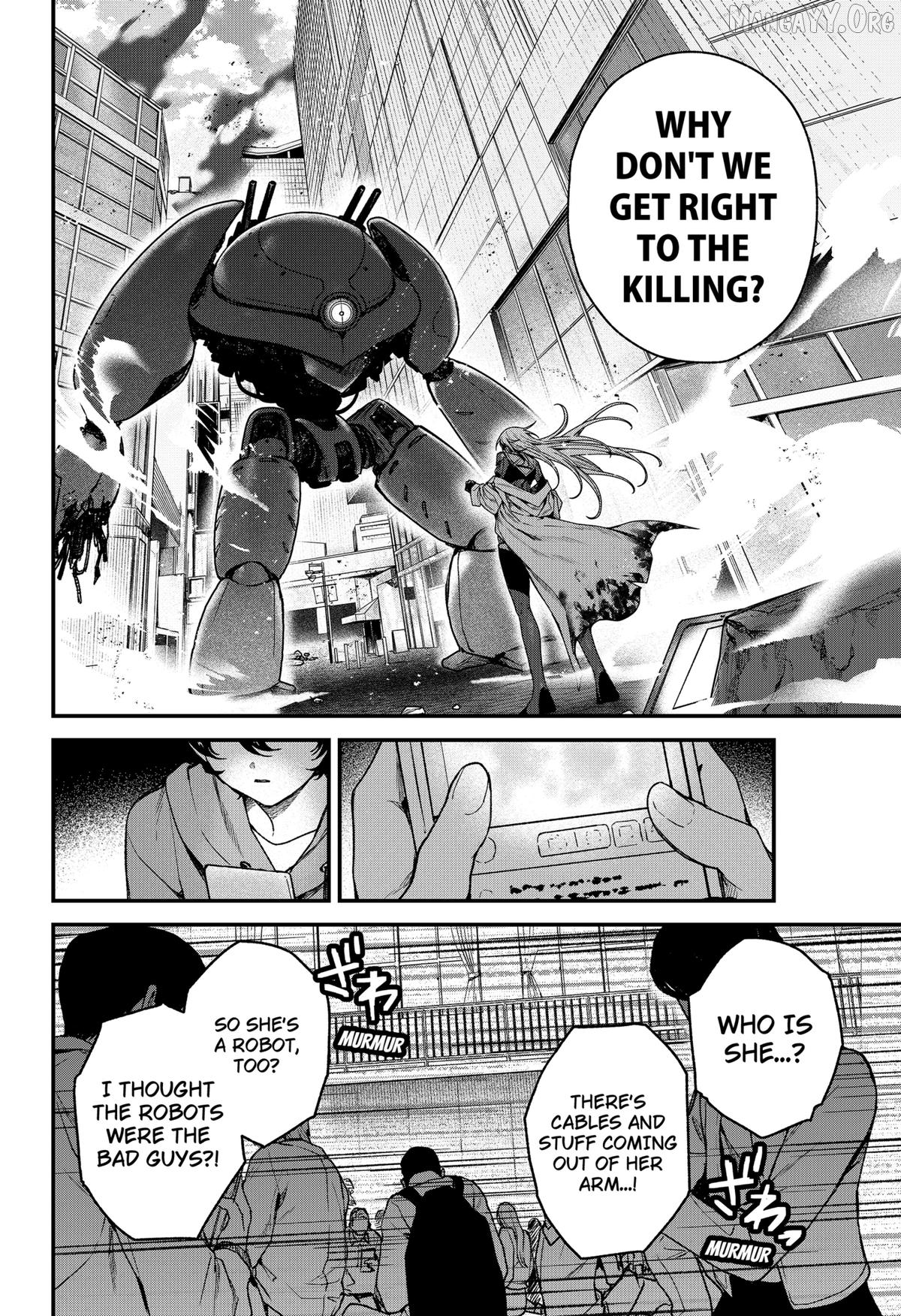 Read Manaka the Human and the Slaughter Robot ENGLISH Manga Online