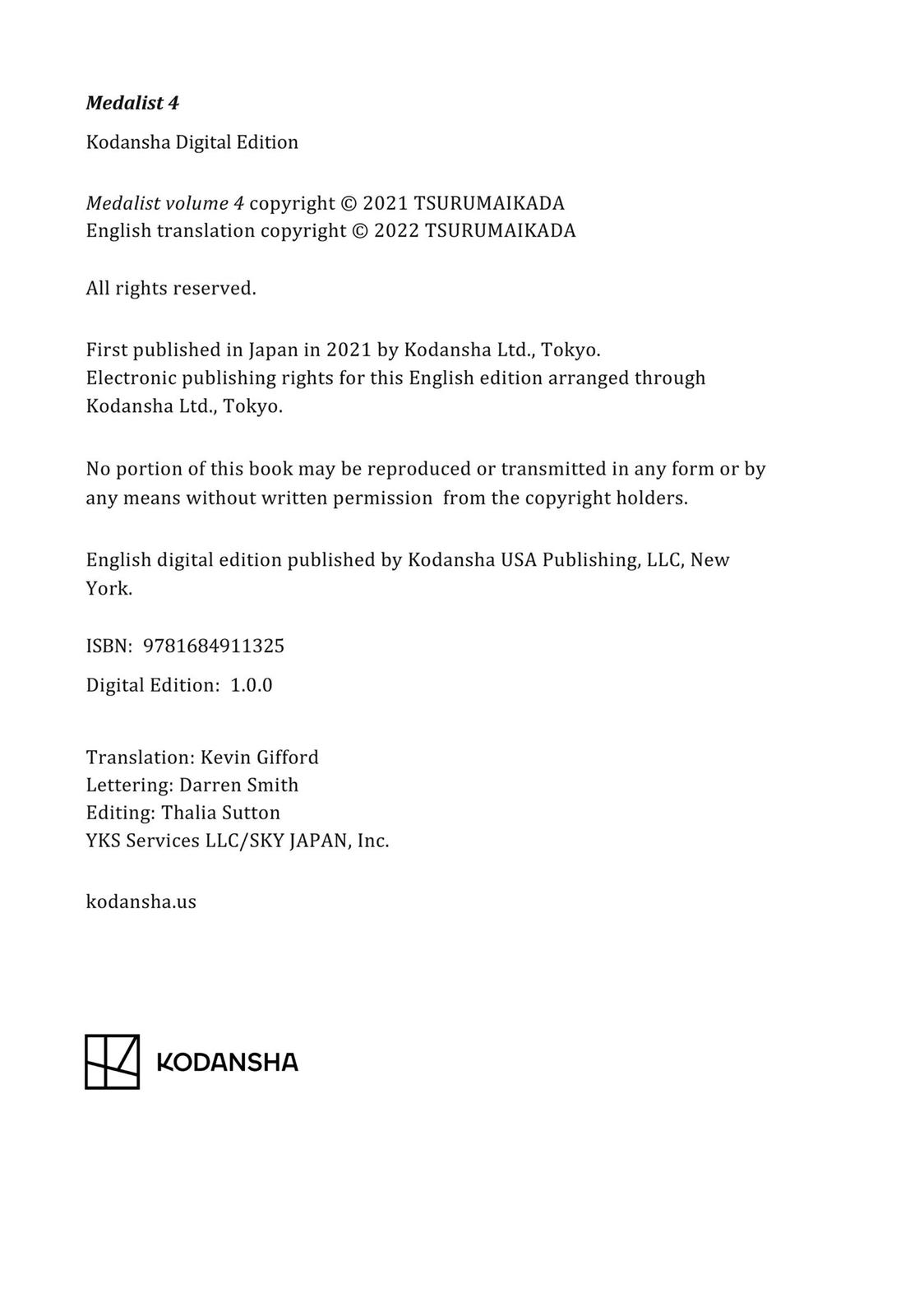 Read Medalist ENGLISH Manga Online