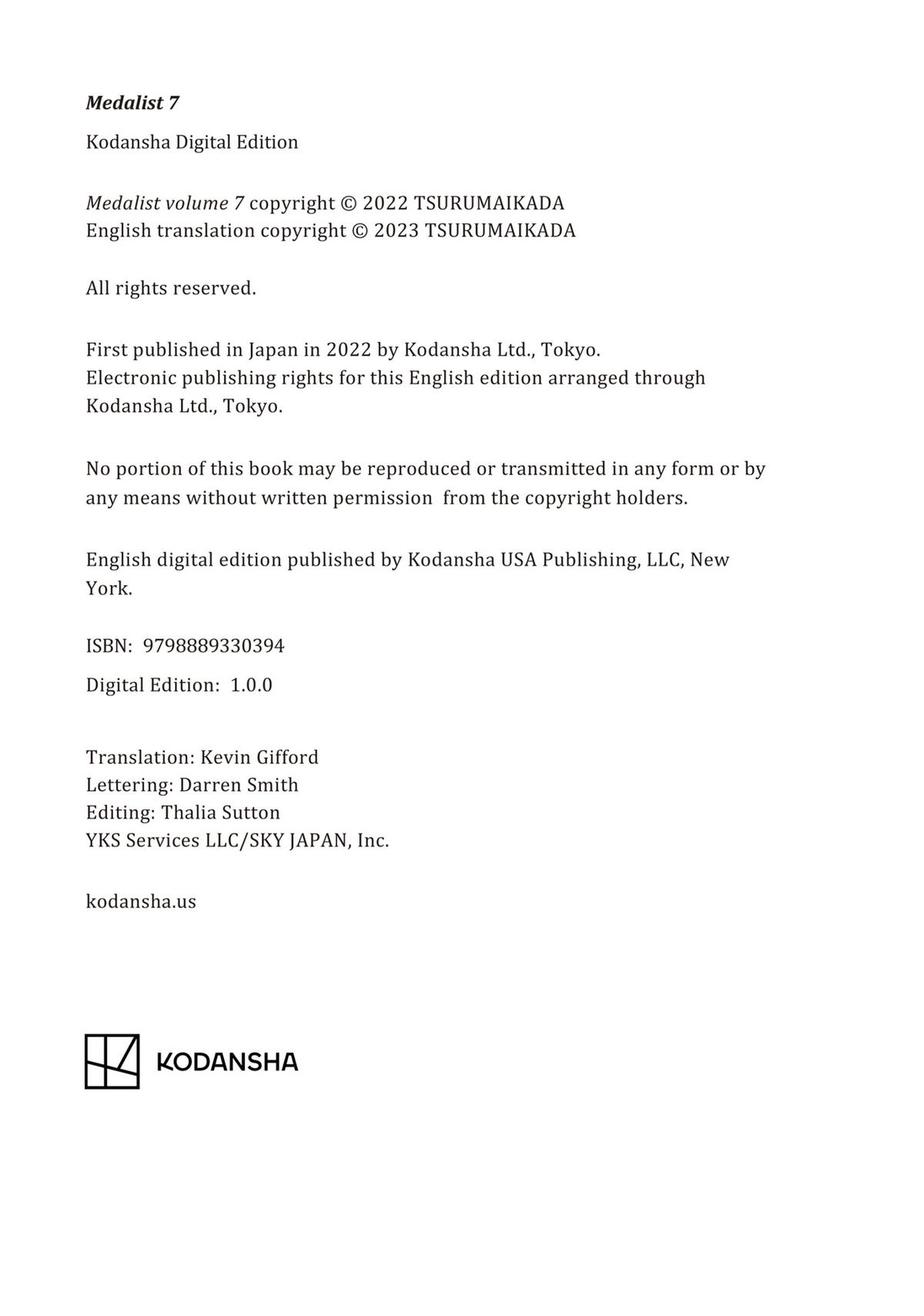 Read Medalist ENGLISH Manga Online