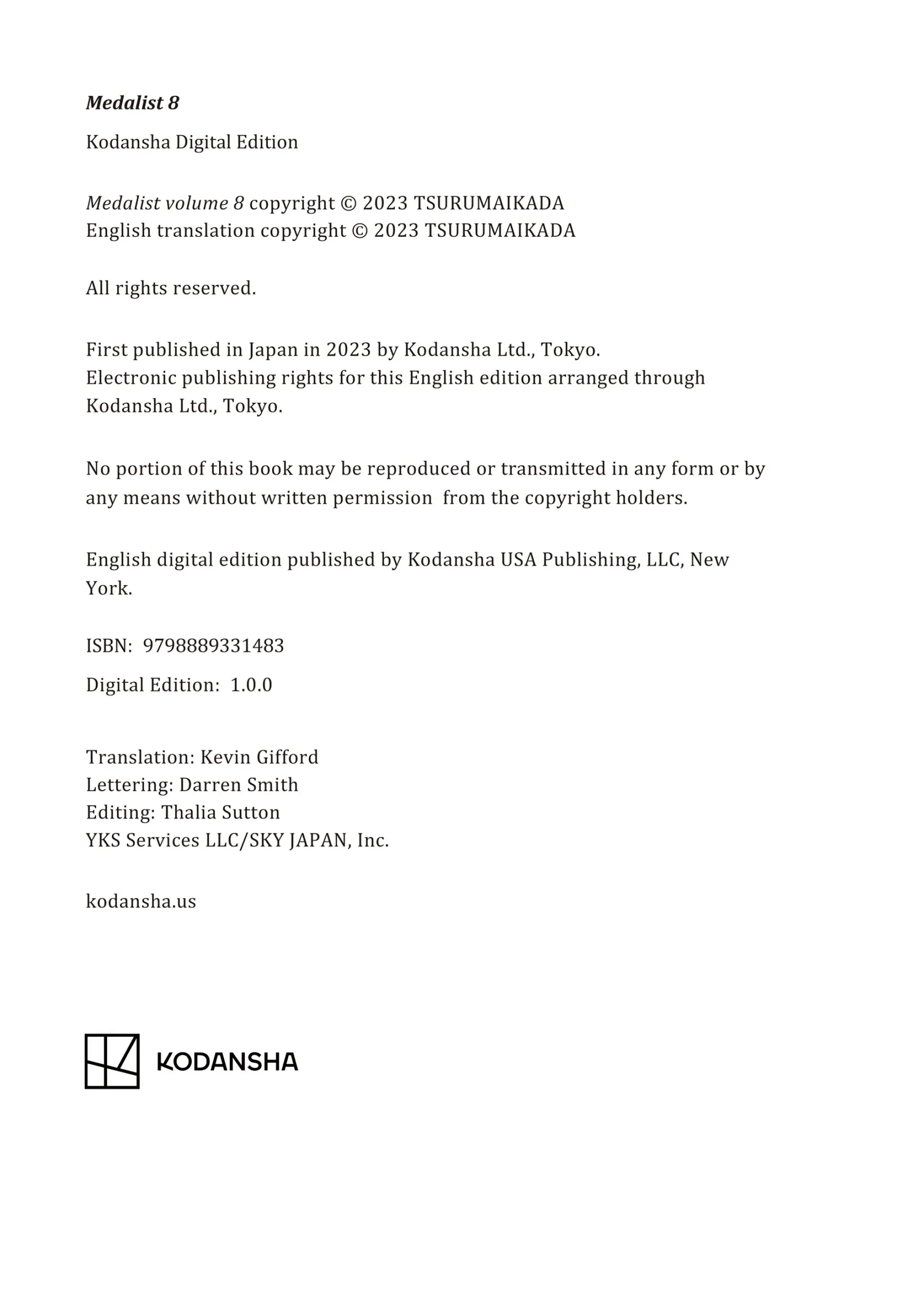 Read Medalist ENGLISH Manga Online