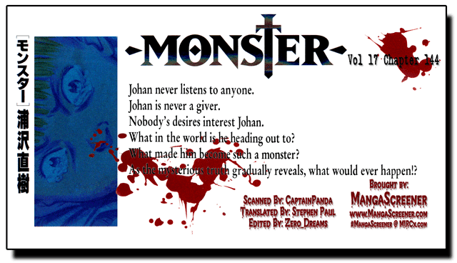 Read Monster ENGLISH Manga Online