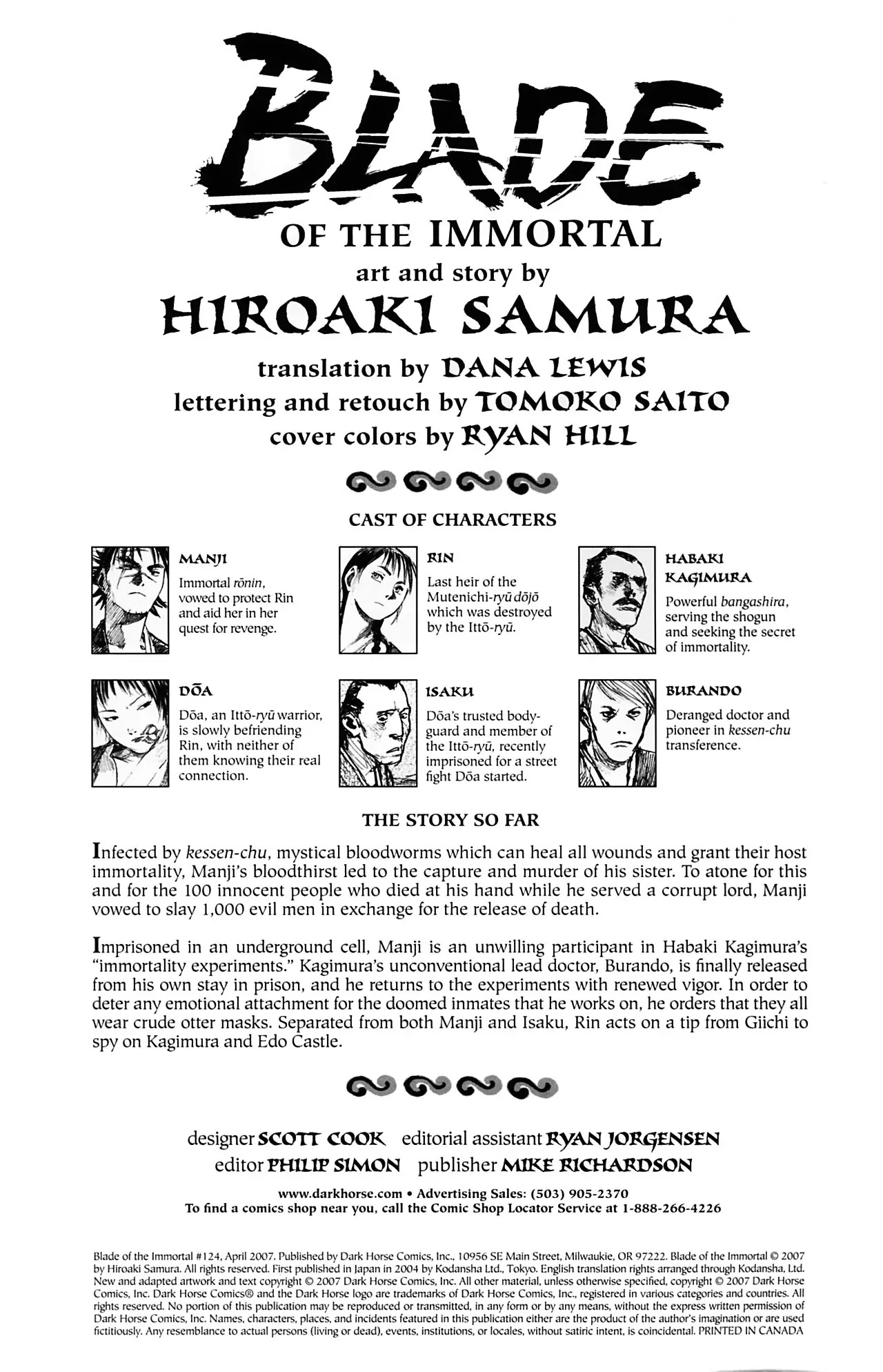 Read Mugen no Juunin ENGLISH Manga Online