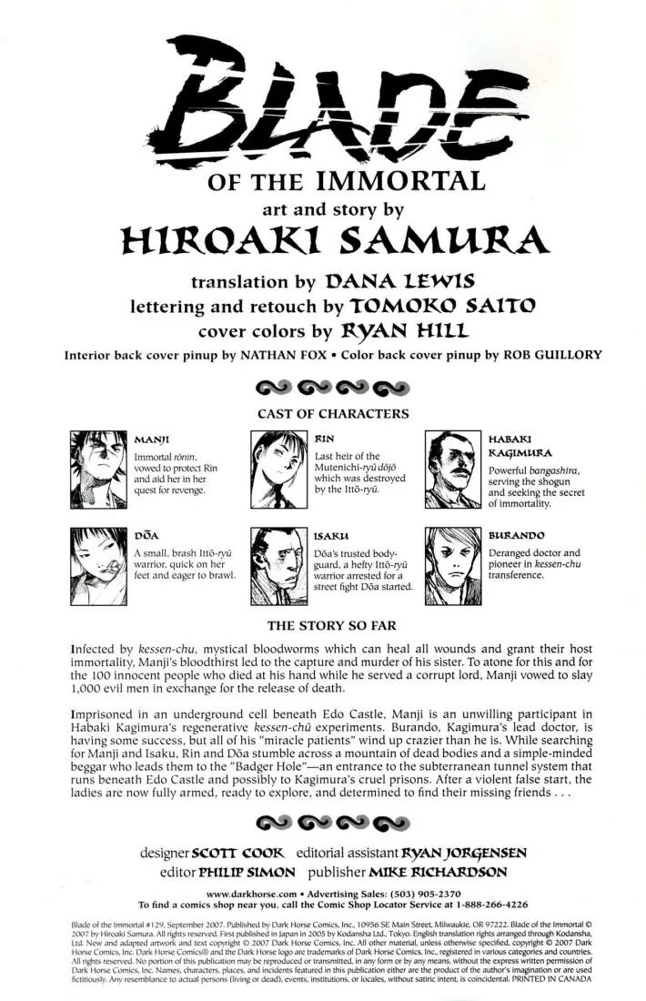 Read Mugen no Juunin ENGLISH Manga Online