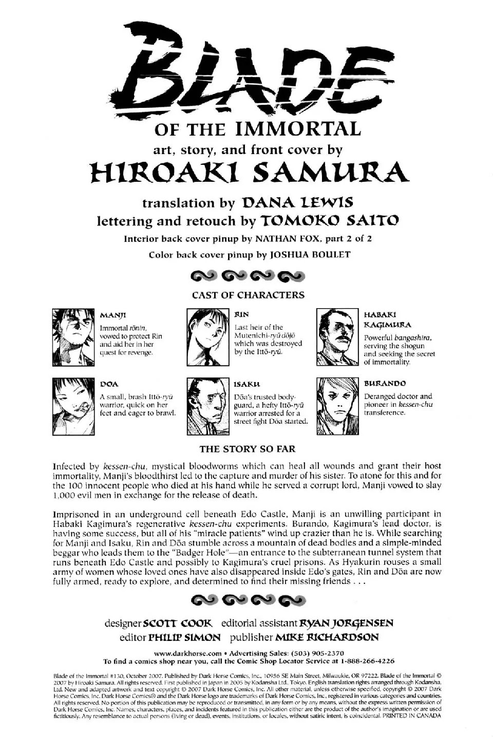 Read Mugen no Juunin ENGLISH Manga Online