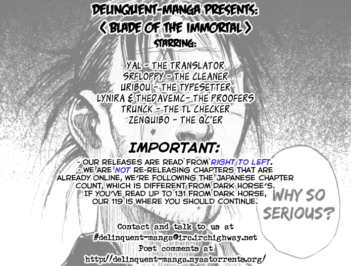 Read Mugen no Juunin ENGLISH Manga Online