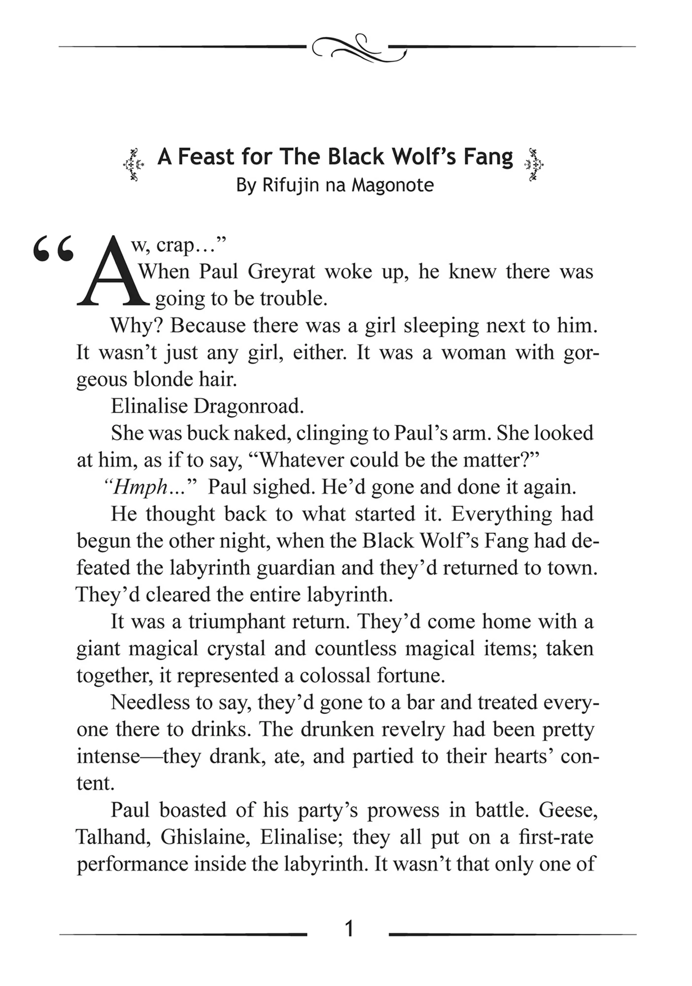 Read Mushoku Tensei_ Jobless Reincarnation ENGLISH Manga Online