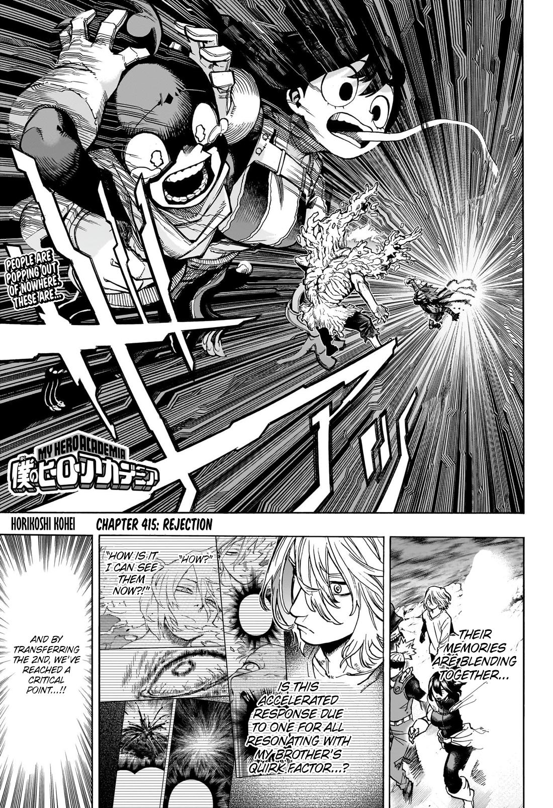 Read My Hero Academia ENGLISH Manga Online