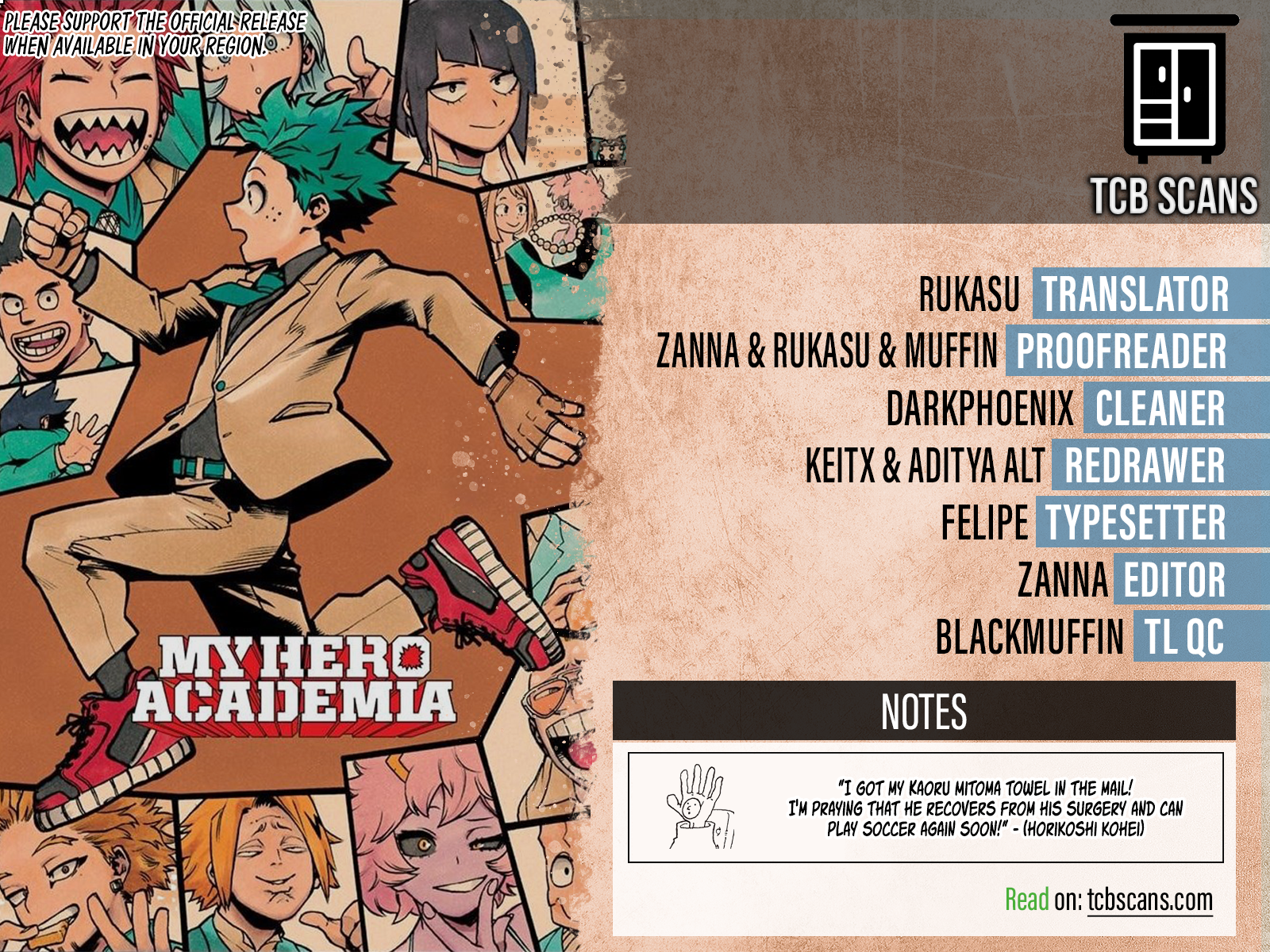 Read My Hero Academia ENGLISH Manga Online