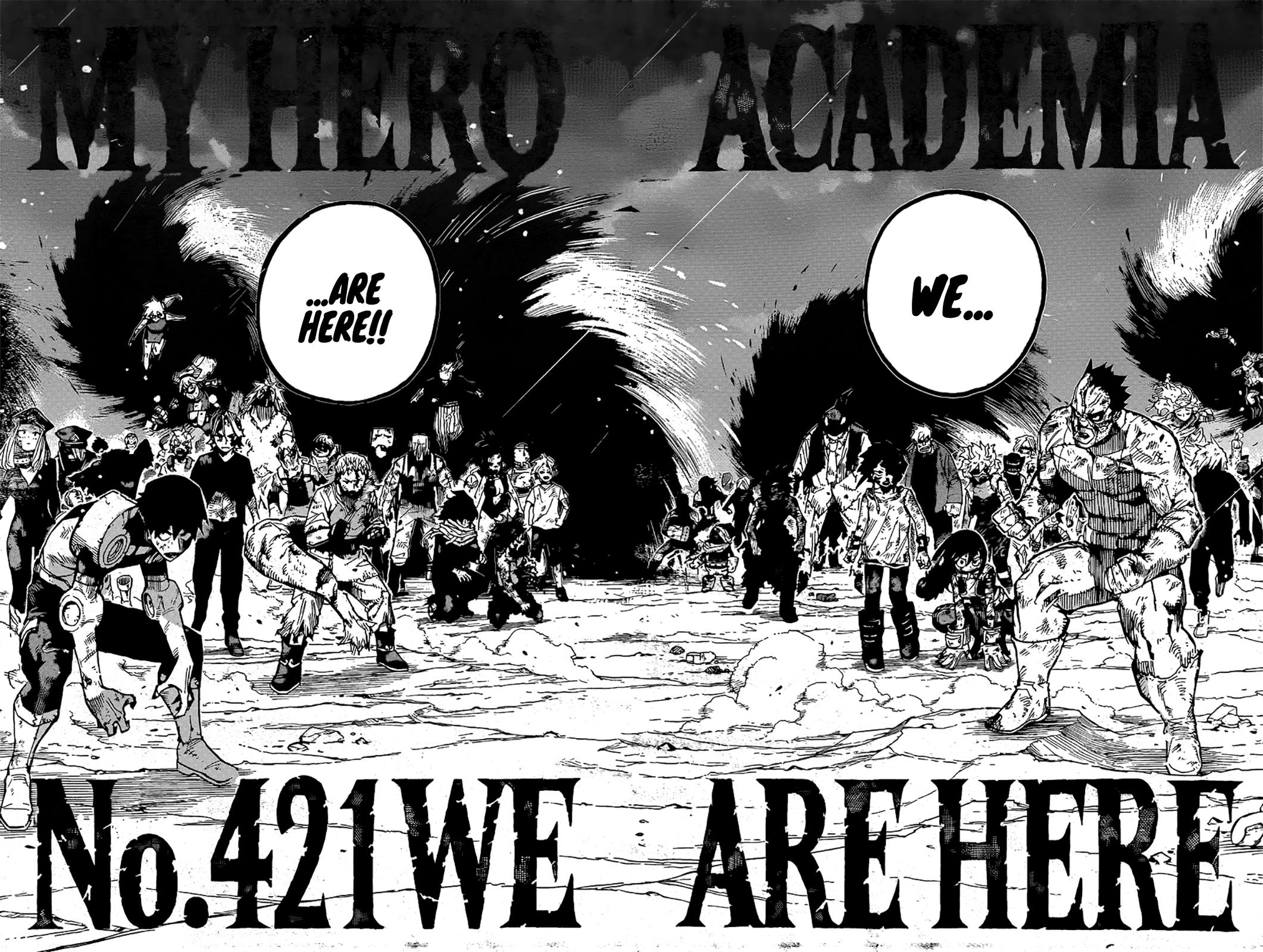 Read My Hero Academia ENGLISH Manga Online