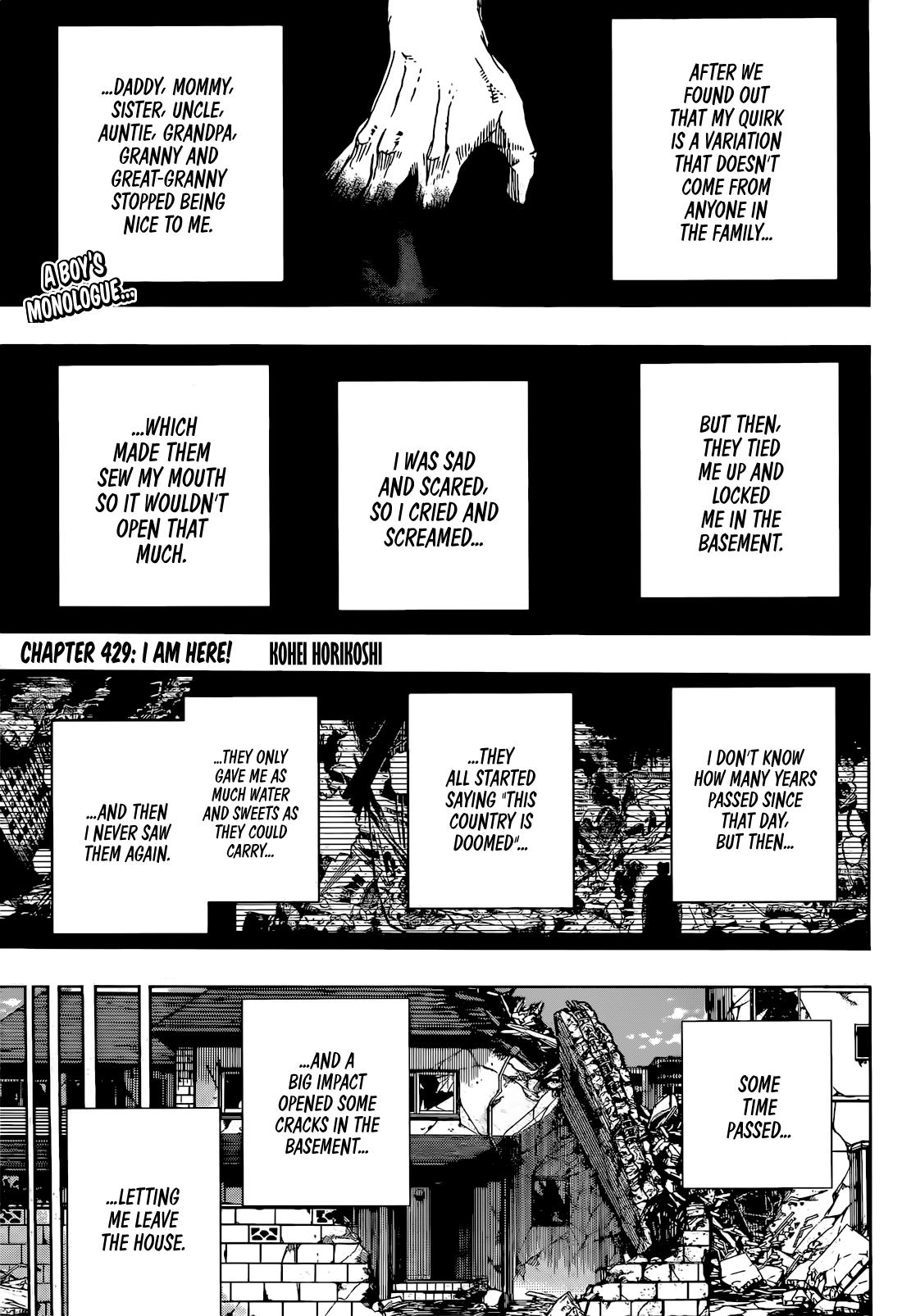 Read My Hero Academia ENGLISH Manga Online