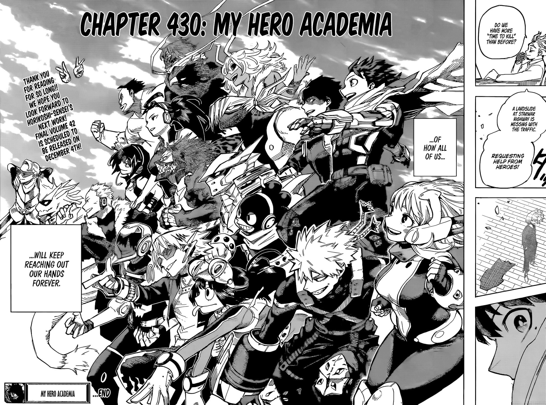 Read My Hero Academia ENGLISH Manga Online