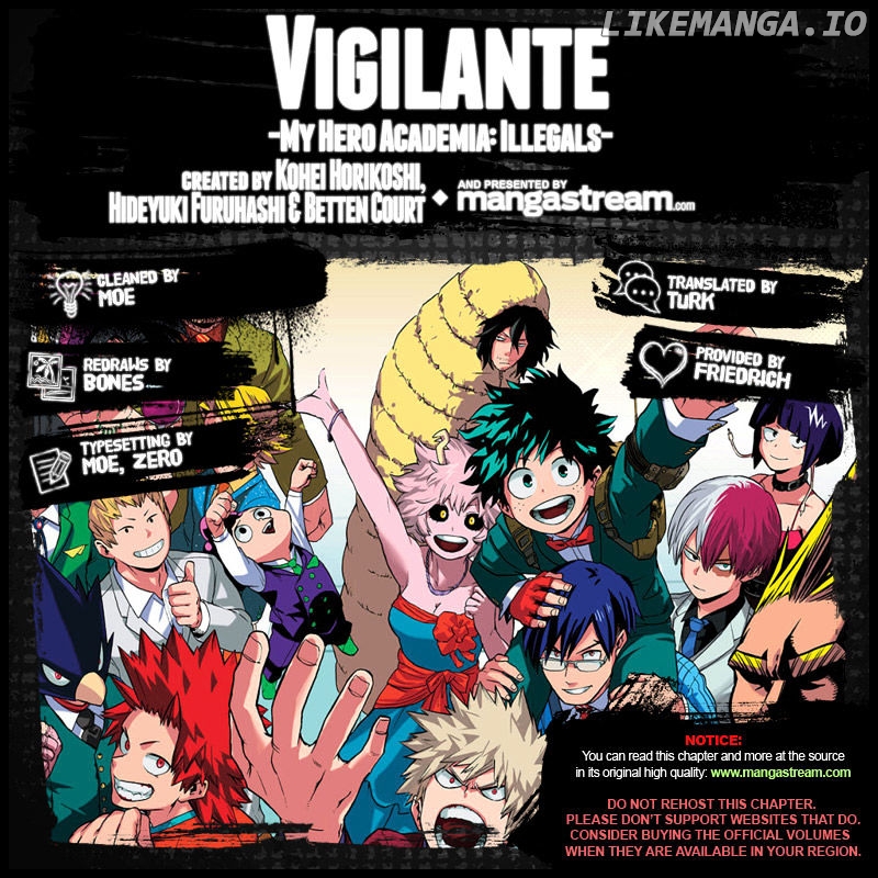 Read My Hero Academia Vigilantes ENGLISH Manga Online