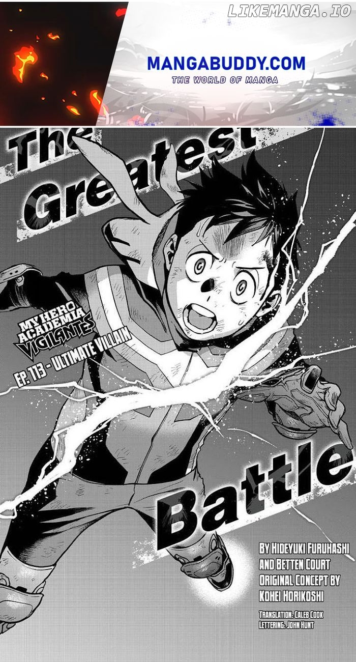 Read My Hero Academia Vigilantes ENGLISH Manga Online