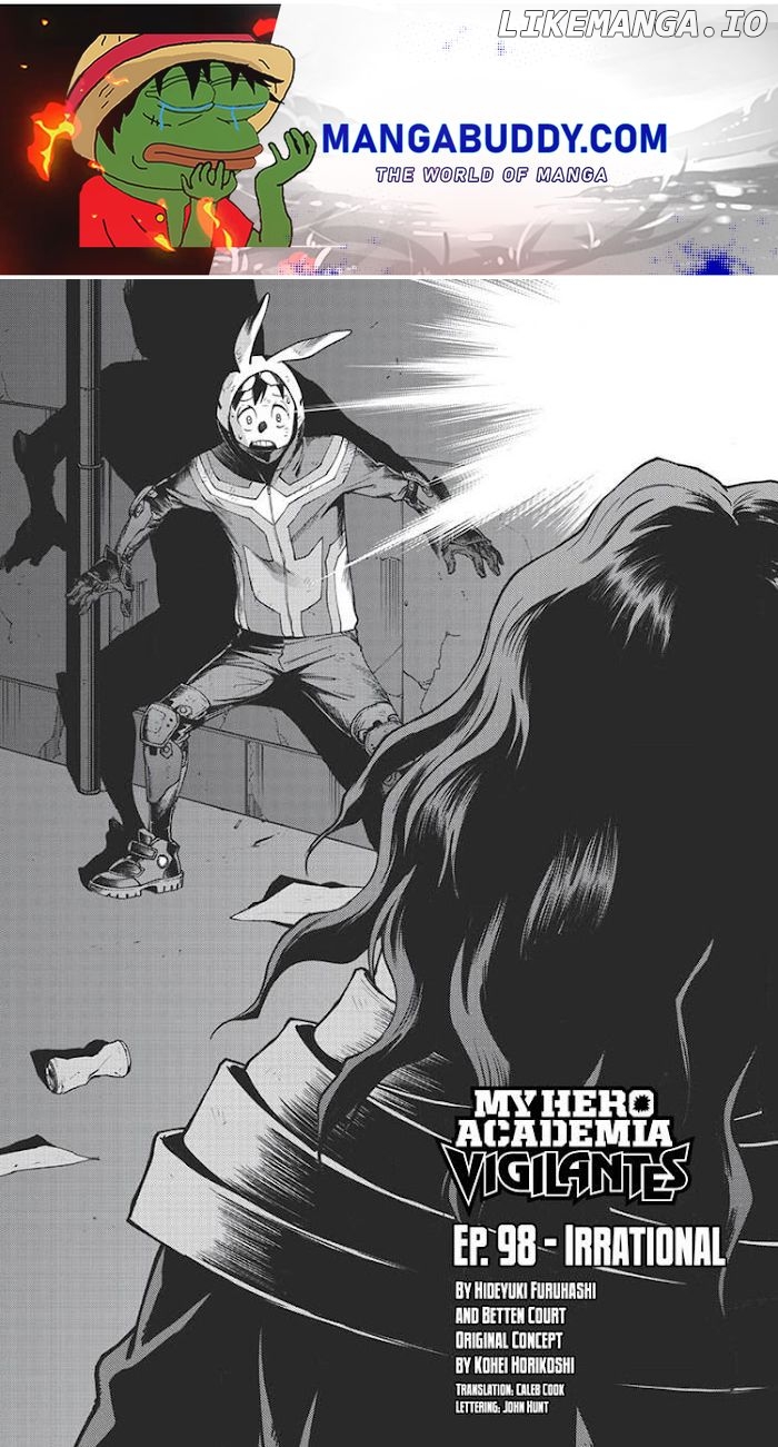 Read My Hero Academia Vigilantes ENGLISH Manga Online