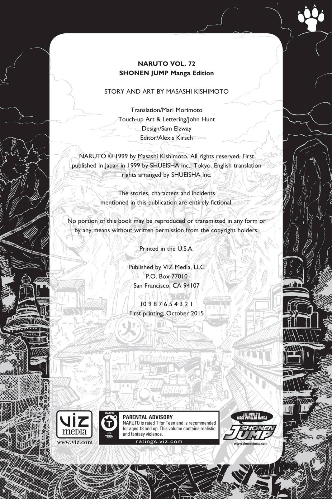 Read Naruto ENGLISH Manga Online