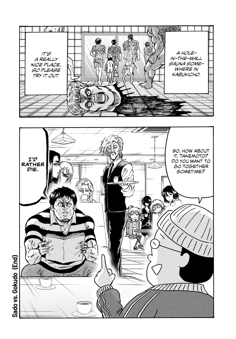 Read Ninja vs. Gokudo ENGLISH Manga Online