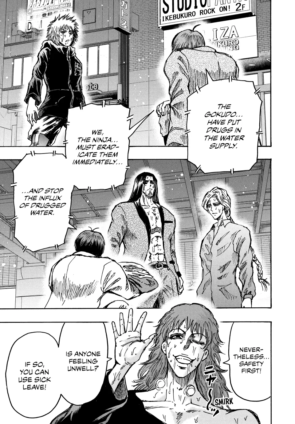 Read Ninja vs. Gokudo ENGLISH Manga Online